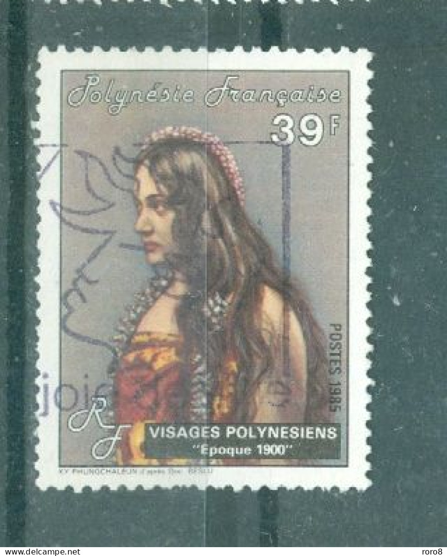 POLYNESIE - N°231 Oblitéré - Visages Polynésiens (I).(époque 1900). - Used Stamps