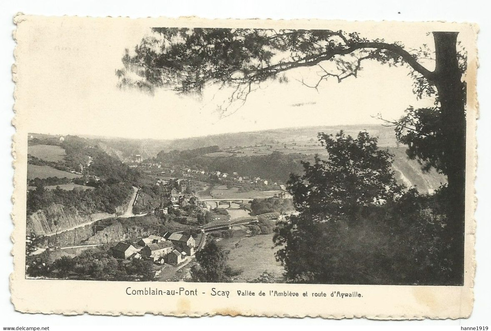 Comblain Au Pont Scay Vallée De L' Amblève Et Route D' Aywaille Htje - Comblain-au-Pont