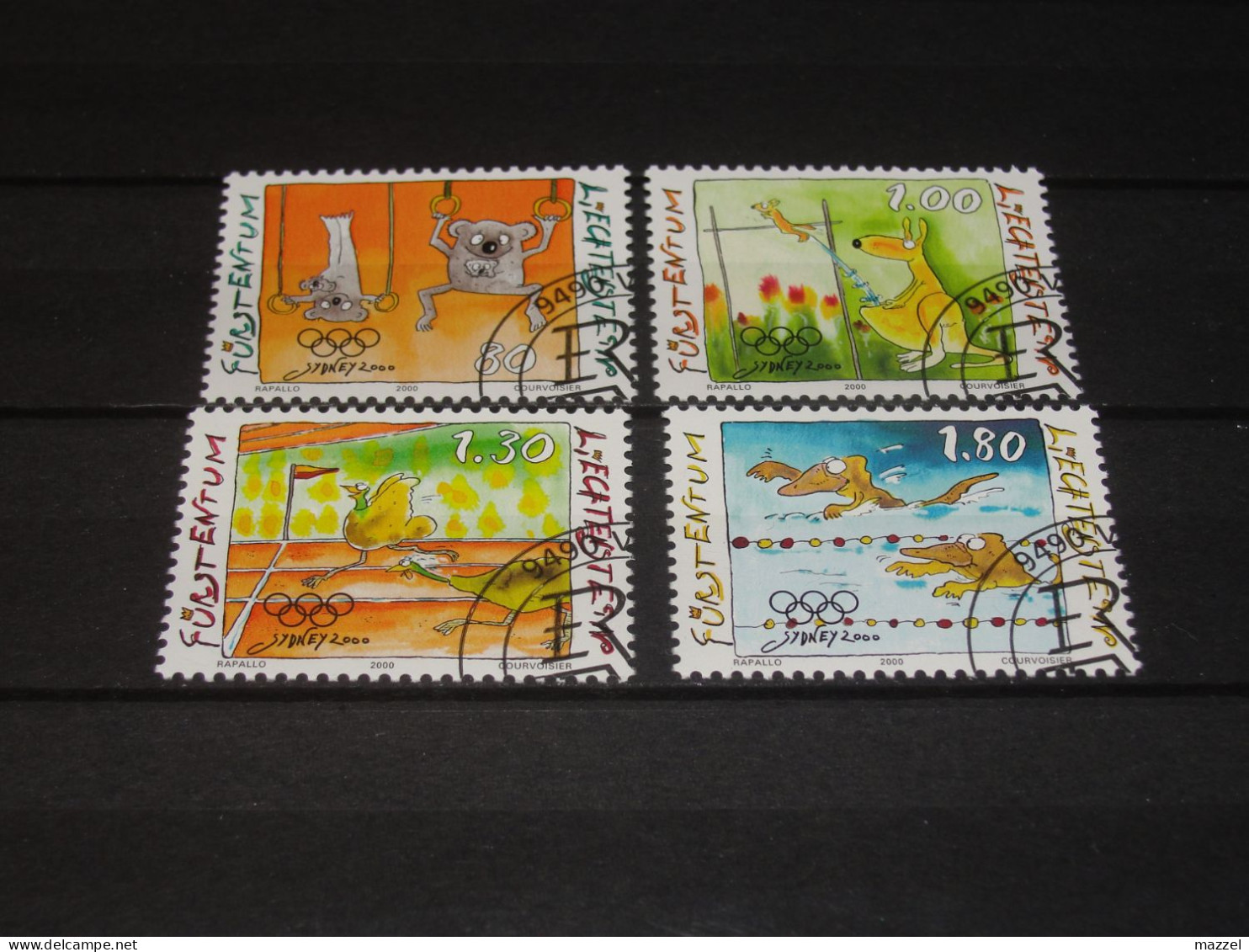 LIECHTENSTEIN   SERIE  1241-1244  GEBRUIKT (USED) - Used Stamps