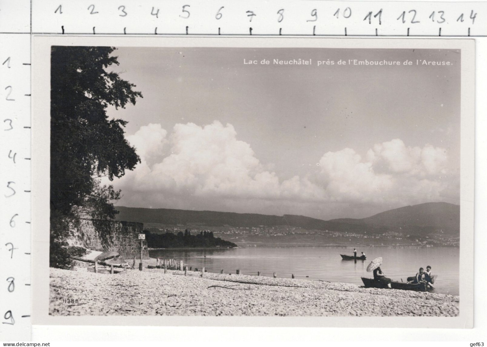 Lac De Neuchâtel Près De L'embouchure De L'Areuse - Boudry