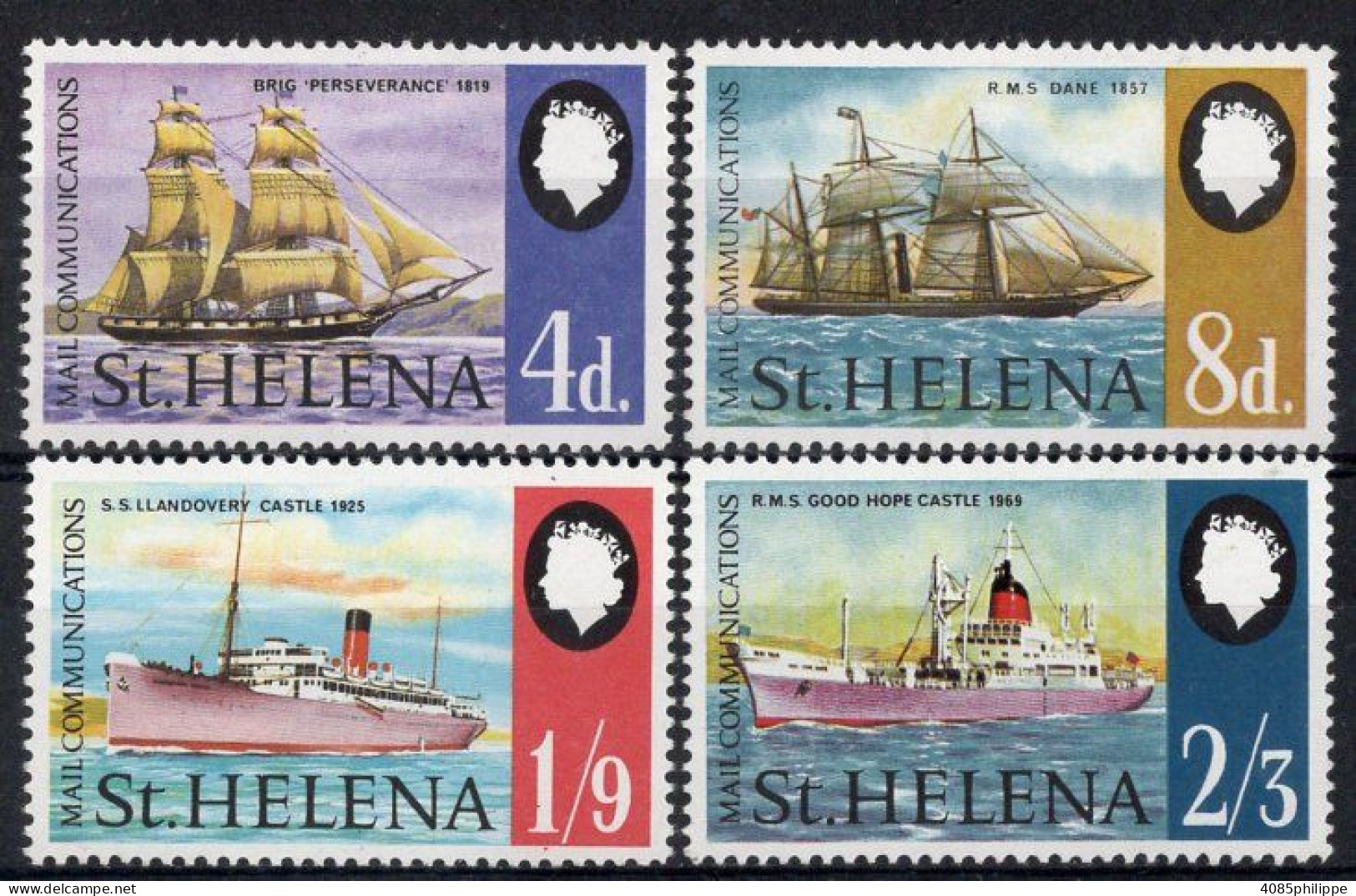 SAINTE-HELENE Timbres-poste N°210** à 231** Neufs Sans Charnières TB Cote : 6€00 - Saint Helena Island