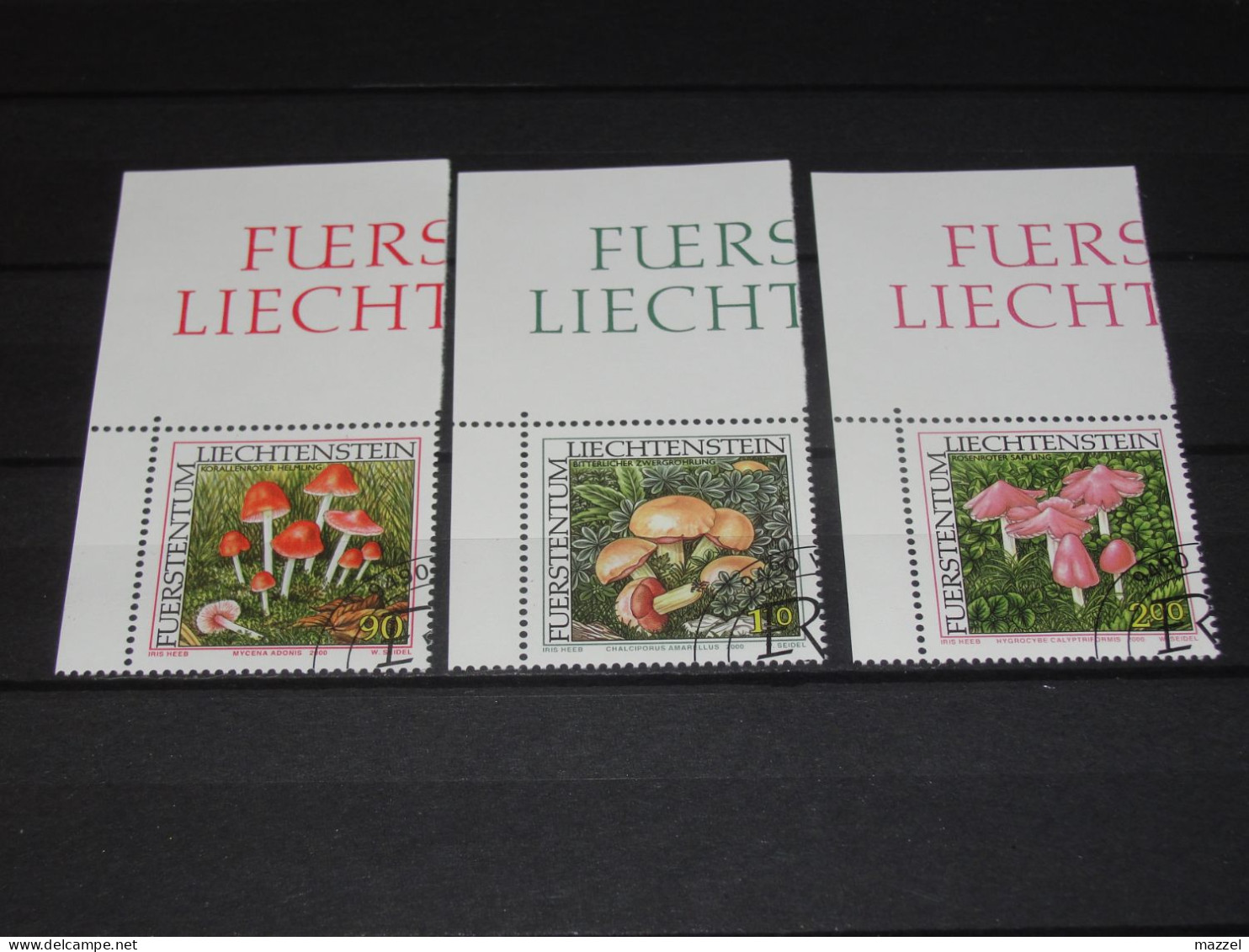 LIECHTENSTEIN   SERIE  1252-1254  GEBRUIKT (USED) - Gebruikt