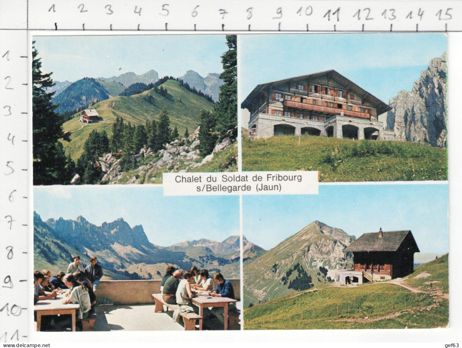 Bellegarde / Jaun - Chalet Du Soldat De Fribourg - Bellegarde