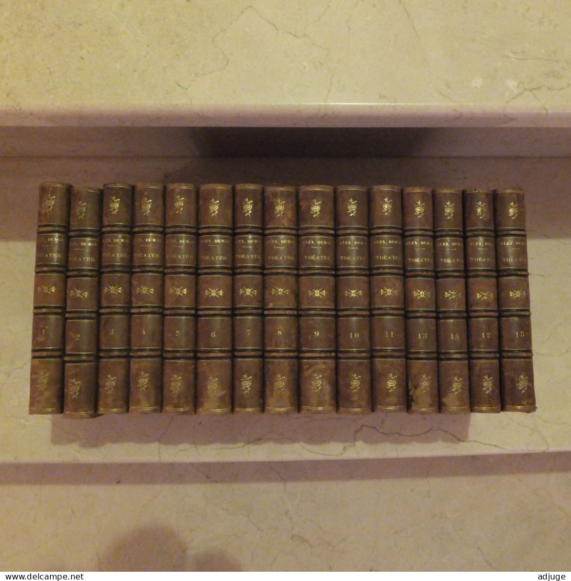 Théâtre Complet D'ALEXANDRE DUMAS Fils En 15 Volumes - ÉTAT SUP - Cf Scans - French Authors