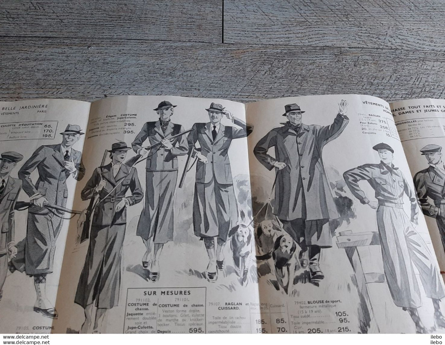 Petit Catalogue Belle Jardinière Vêtements Acessoires Pour Chasse Et Pêche 1936 Paris Mode Homme Femme - Fischen + Jagen