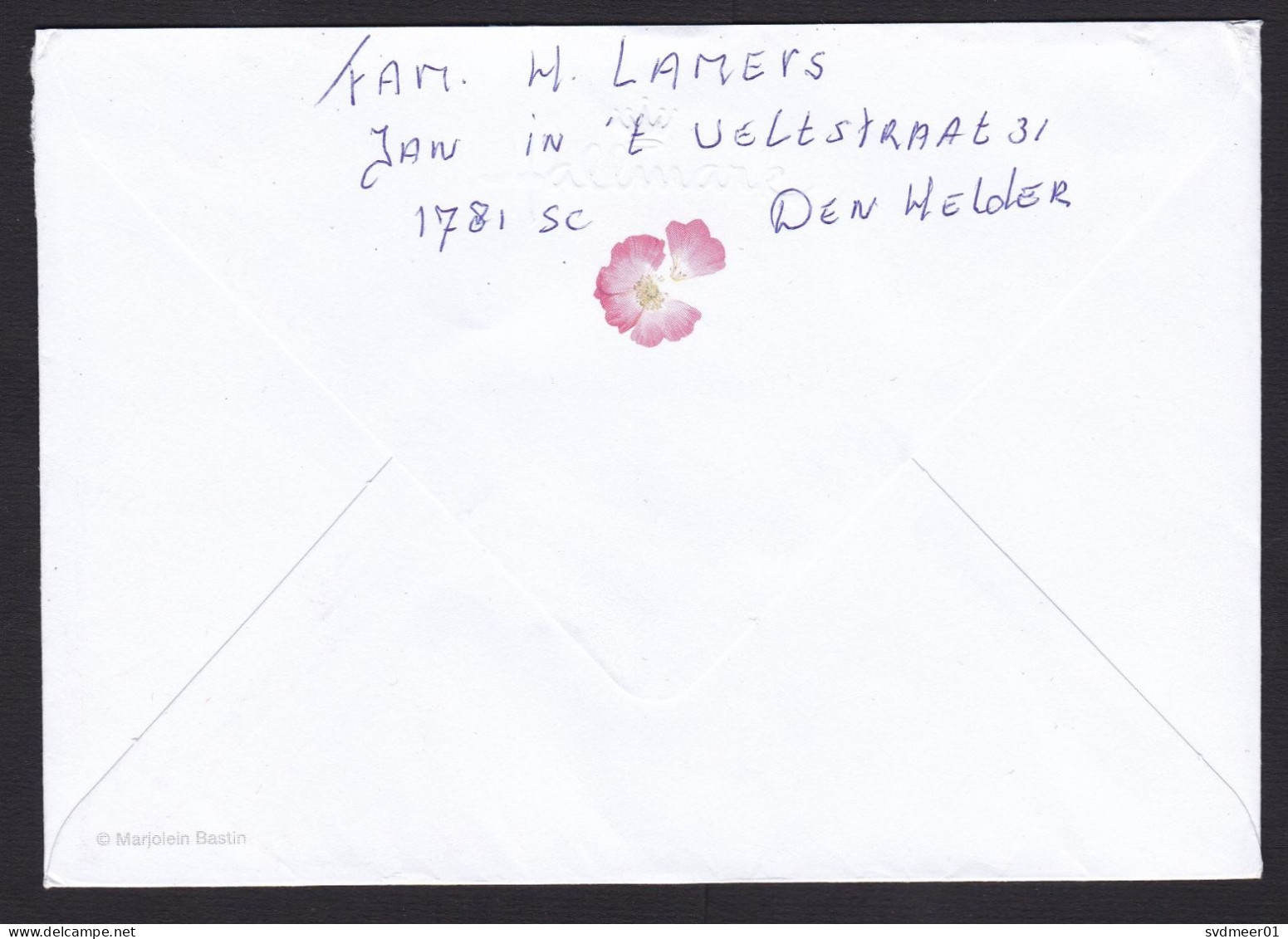 Netherlands: Cover, No Stamp, Label Postage Control, PostNL, QR Code, Postage Due (minor Damage, See Scan) - Cartas