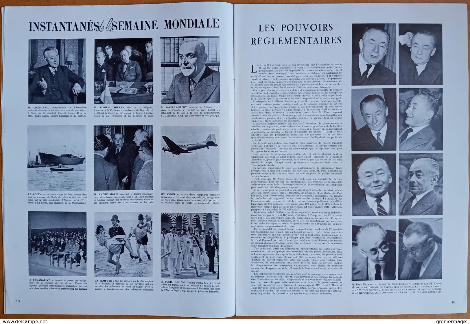 France Illustration N°151 21/08/1948 Clôture J.O. Wembley/Northrop XP-79/Guadeloupe/Toulon/Armes De Chasse/Triouzoune - Informaciones Generales