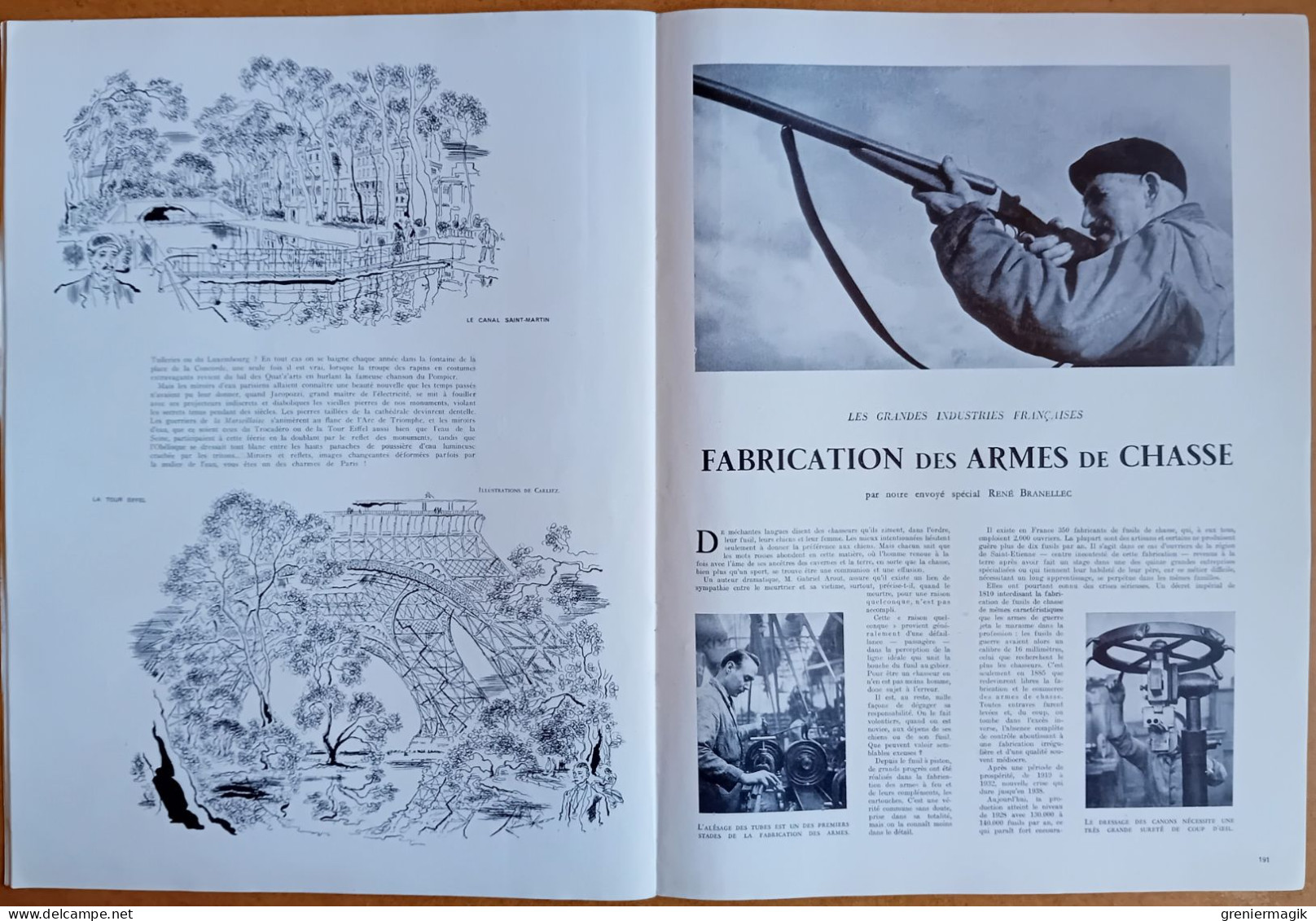 France Illustration N°151 21/08/1948 Clôture J.O. Wembley/Northrop XP-79/Guadeloupe/Toulon/Armes de chasse/Triouzoune