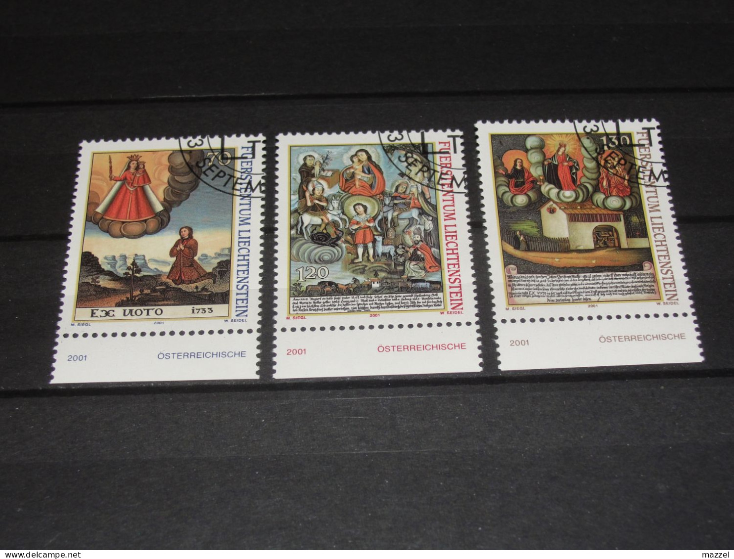 LIECHTENSTEIN   SERIE  1271-1273  GEBRUIKT (USED) - Used Stamps