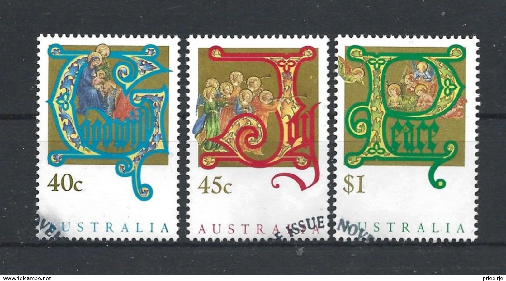 Australia 1993 Christmas Y.T. 1336/1338 (0) - Oblitérés