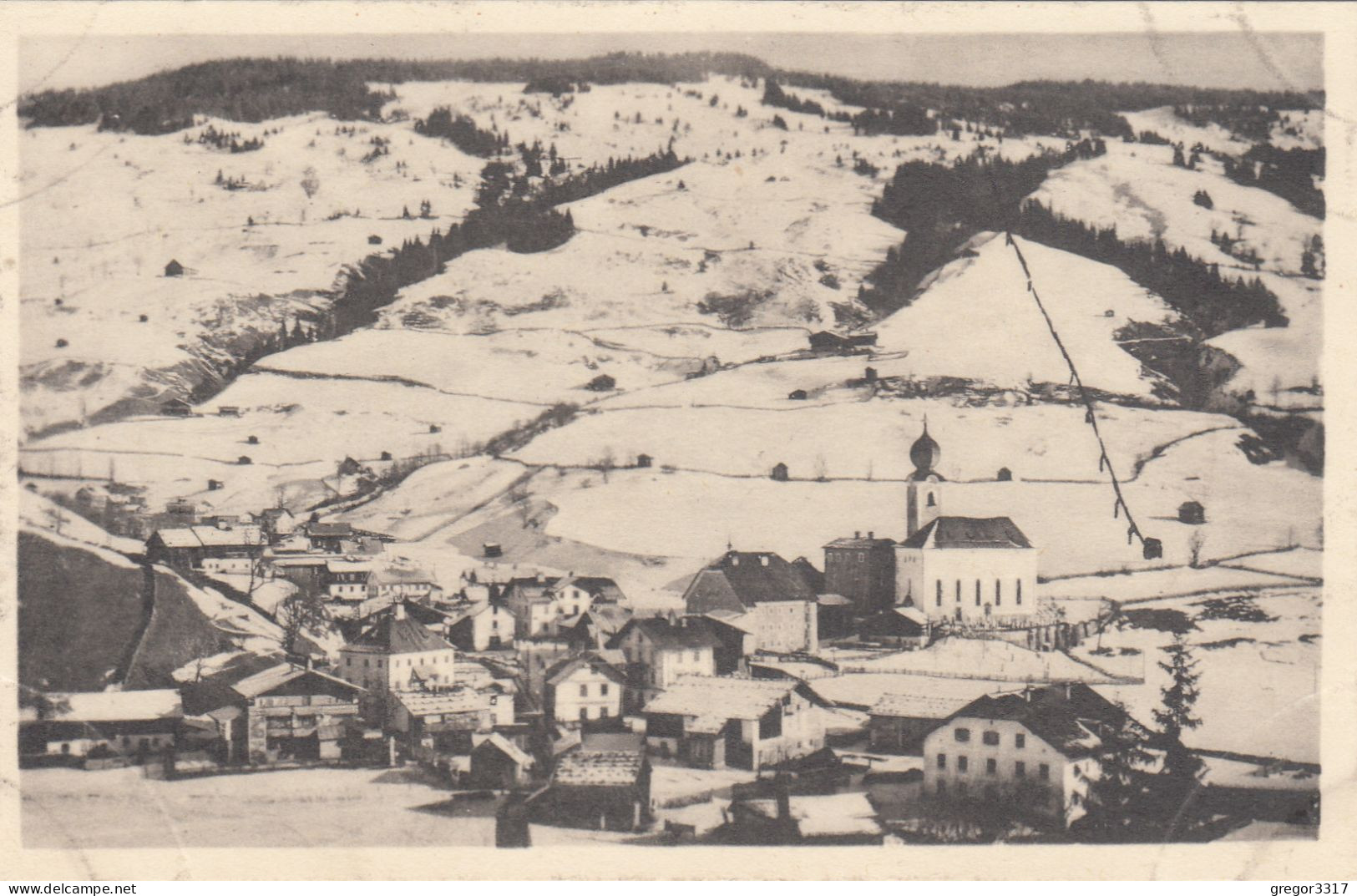 E3768) SAALBACH Wintersportplatz Salzburg - ALT! - Saalbach