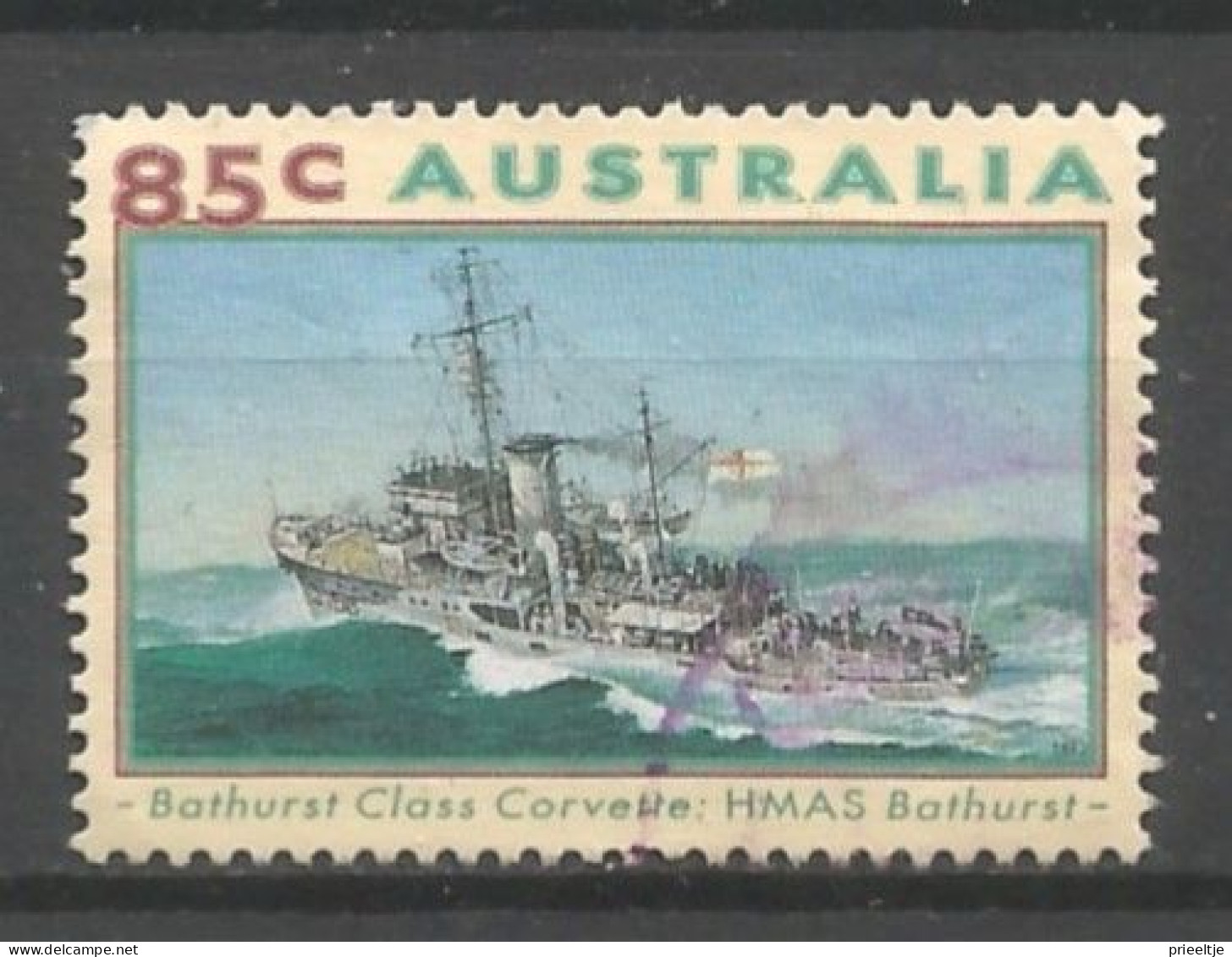 Australia 1993 WWII Battle Ships Y.T. 1299 (0) - Oblitérés