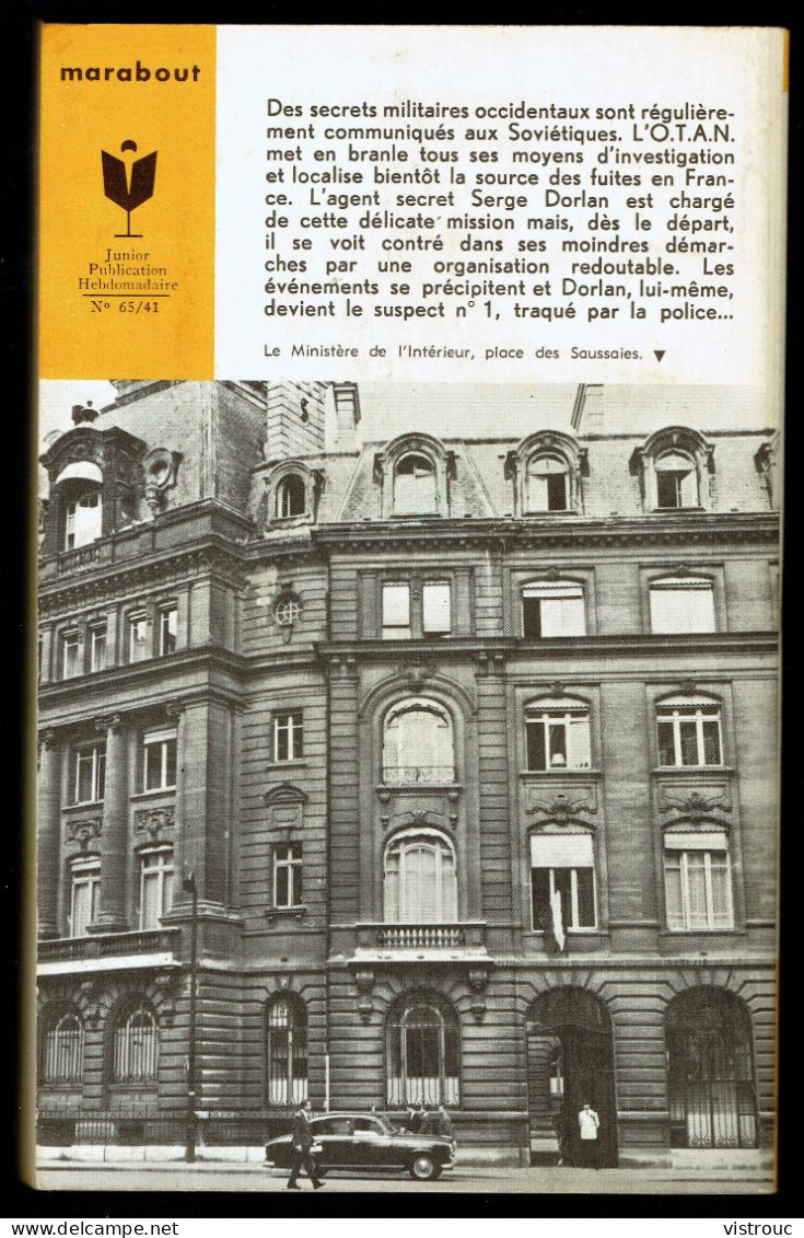 "Réseau R 48", De Jean-Claude GENS - MJ N° 311 - Espionnage - 1965. - Marabout Junior