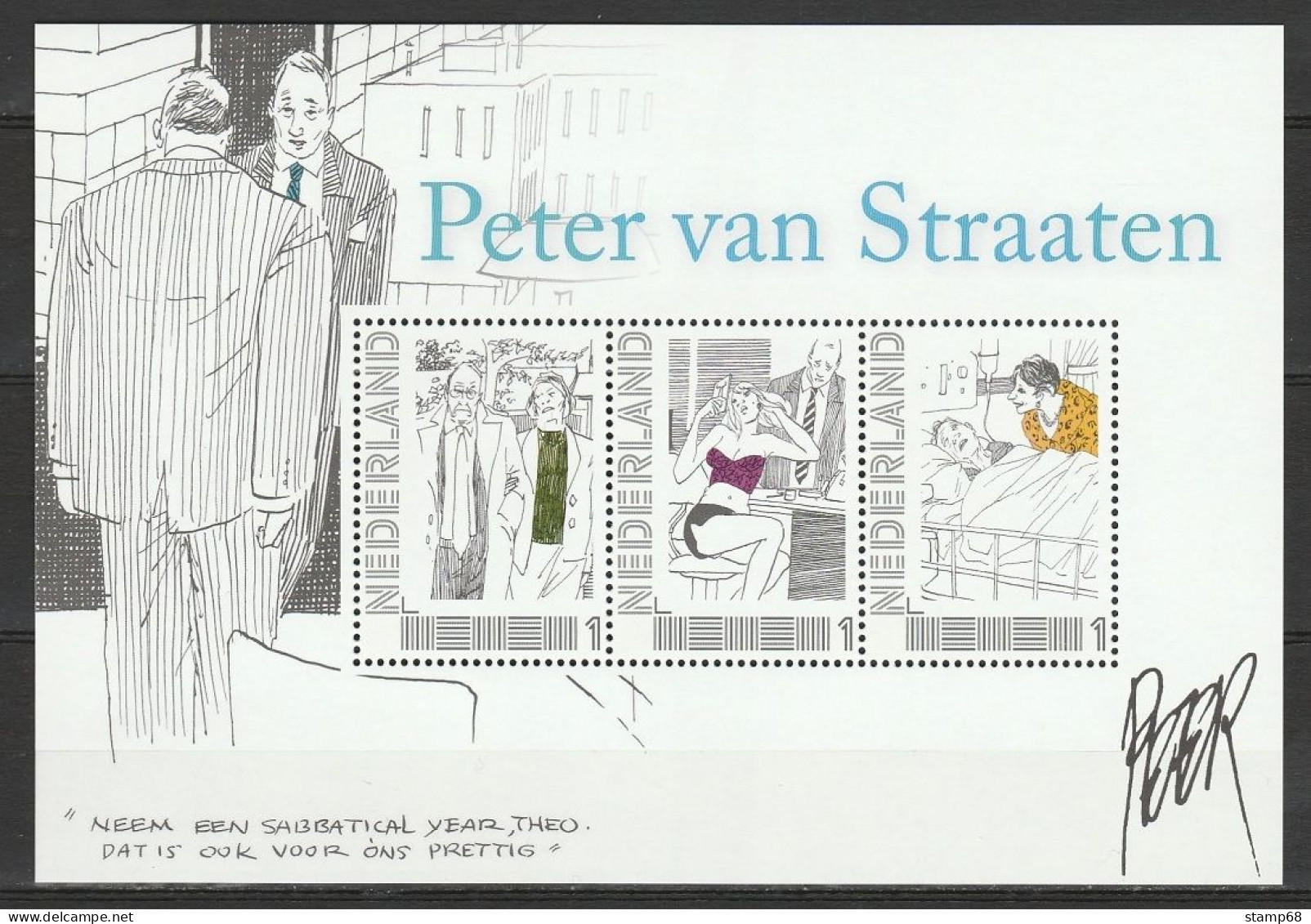 Nederland NVPH 2751D8 Persoonlijke Zegels Peter Van Straaten 2010 MNH Postfris - Sellos Privados