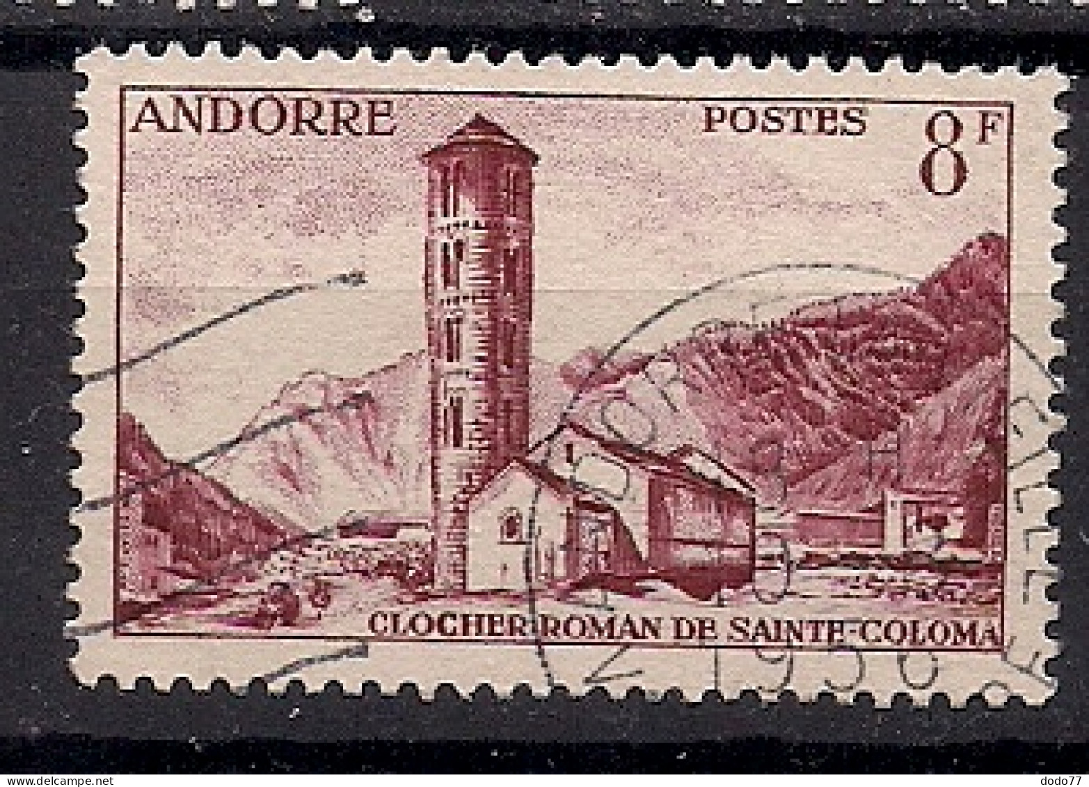 ANDORRE FRANCAIS      N°  143   OBLITERE - Usados