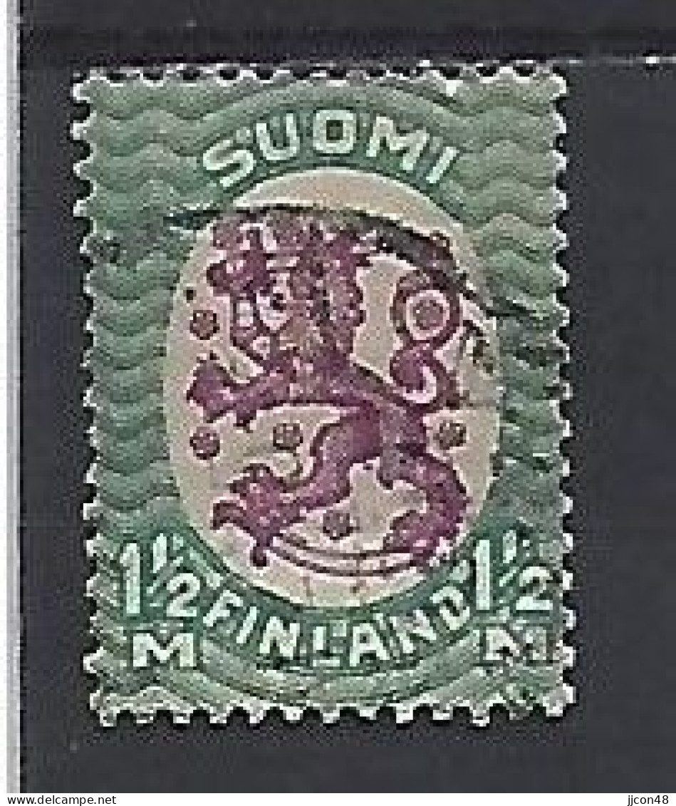 Finland 1925-29  Arms (o) Mi.120 X A - Used Stamps