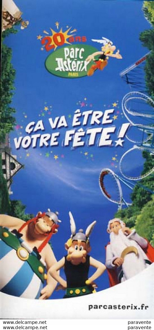 ASTERIX : Depliant PARC ASTERIX 2009 - Asterix