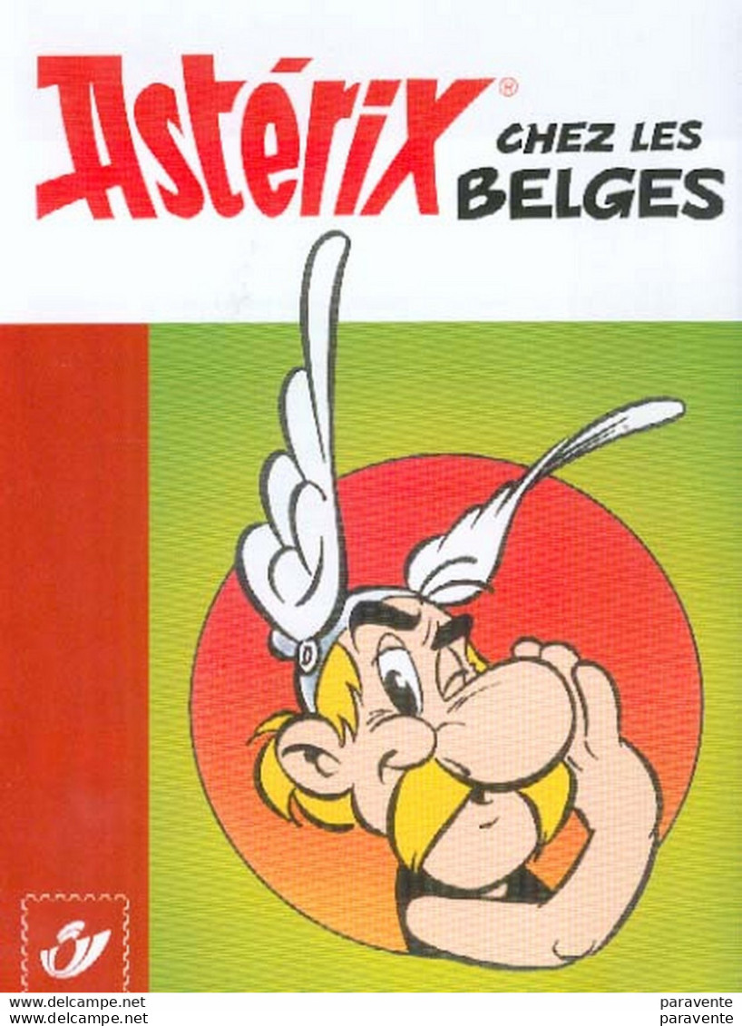 ASTERIX : Depliant Exposition CHEZ LES BELGES - Asterix