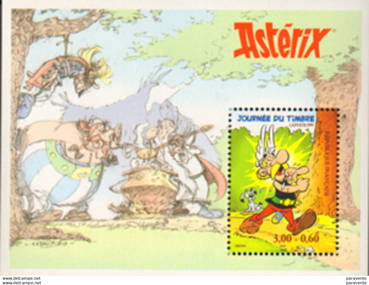 ASTERIX : Timbre Entier Postal - Astérix