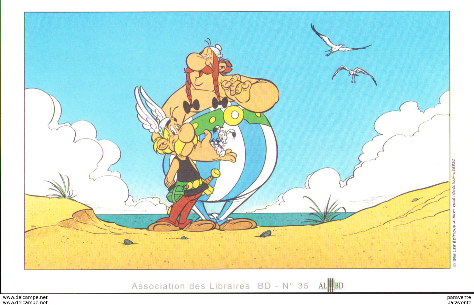 ASTERIX : Exlibris Pour ALBD N°35 - Asterix