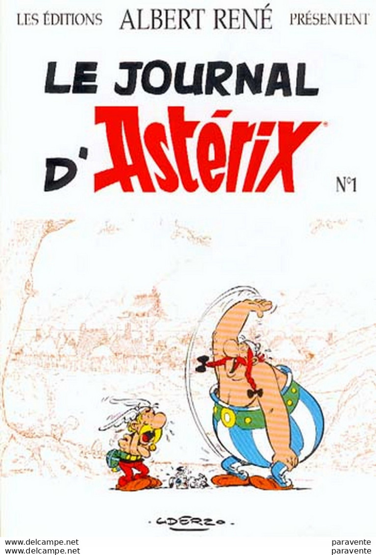 ASTERIX : Magazine JOURNAL D'ASTERIX  1 à 6 - Asterix