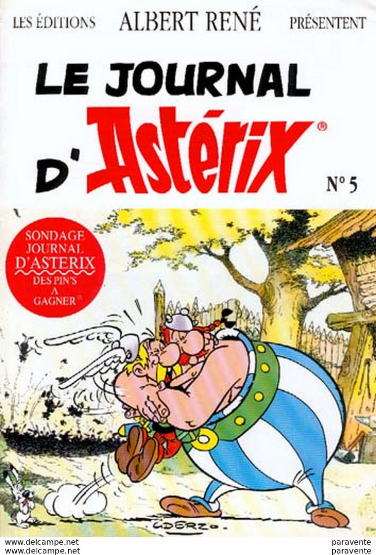 ASTERIX : Magazine JOURNAL D'ASTERIX  1 à 6 - Asterix