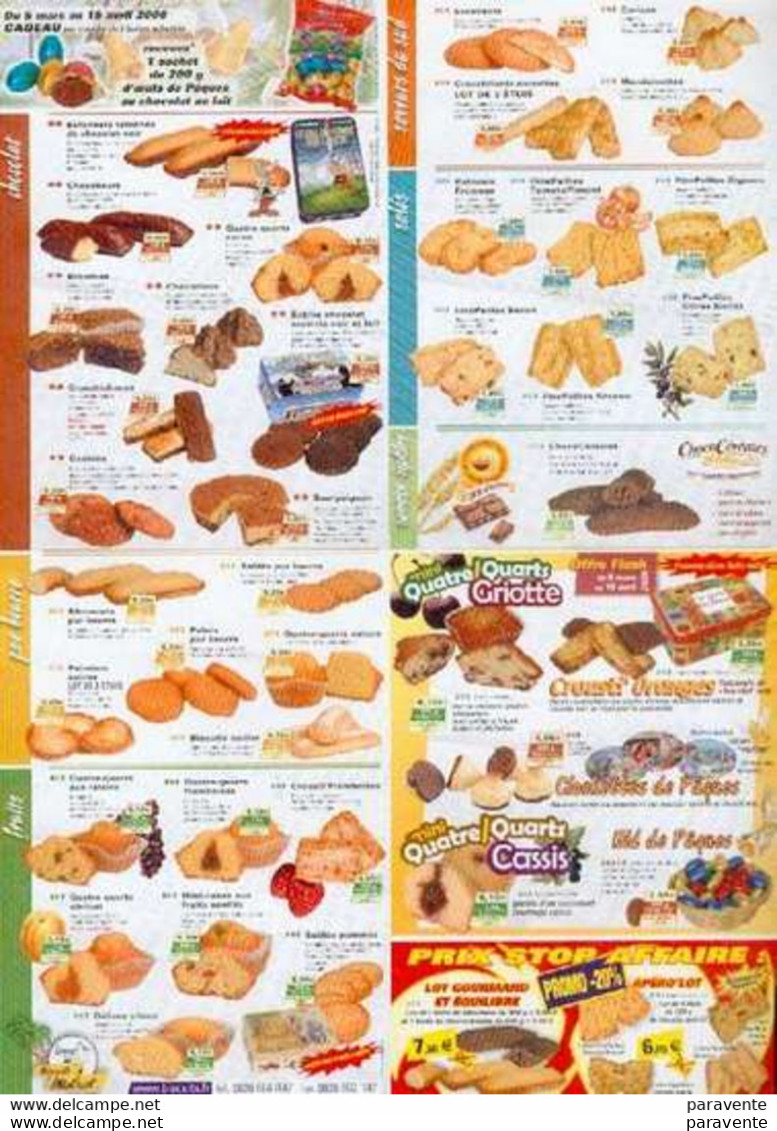 ASTERIX : lot de 8 catalogues + 6 flyers BISCUITS MISTRAL