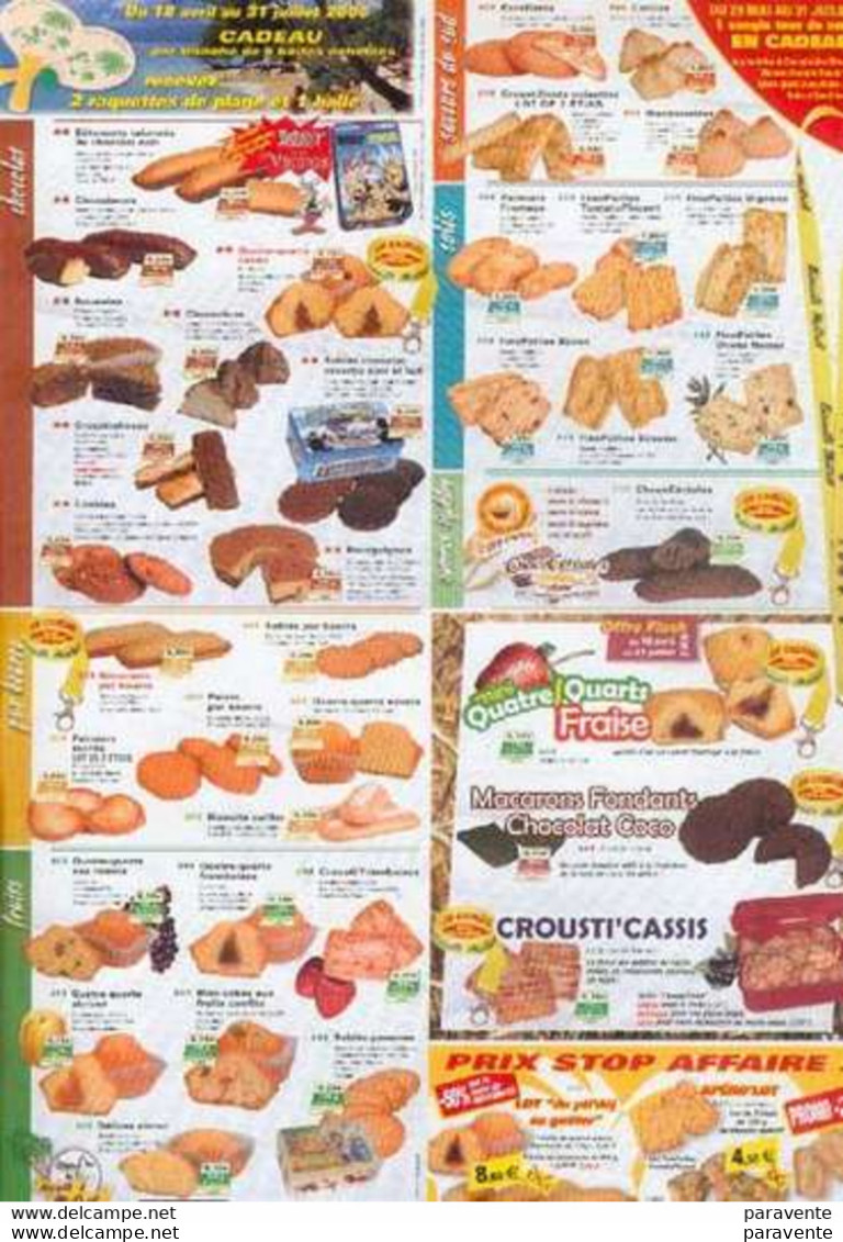 ASTERIX : lot de 8 catalogues + 6 flyers BISCUITS MISTRAL