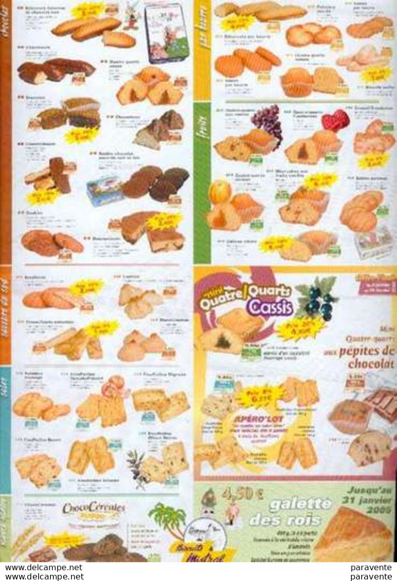 ASTERIX : lot de 8 catalogues + 6 flyers BISCUITS MISTRAL