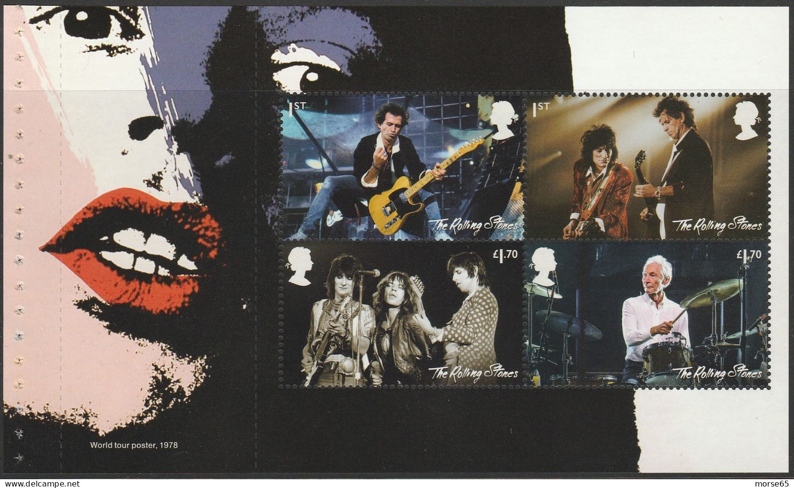 2022 PANE FROM PRESTIGE BOOKLET 'THE ROLLING STONES' - Non Classés