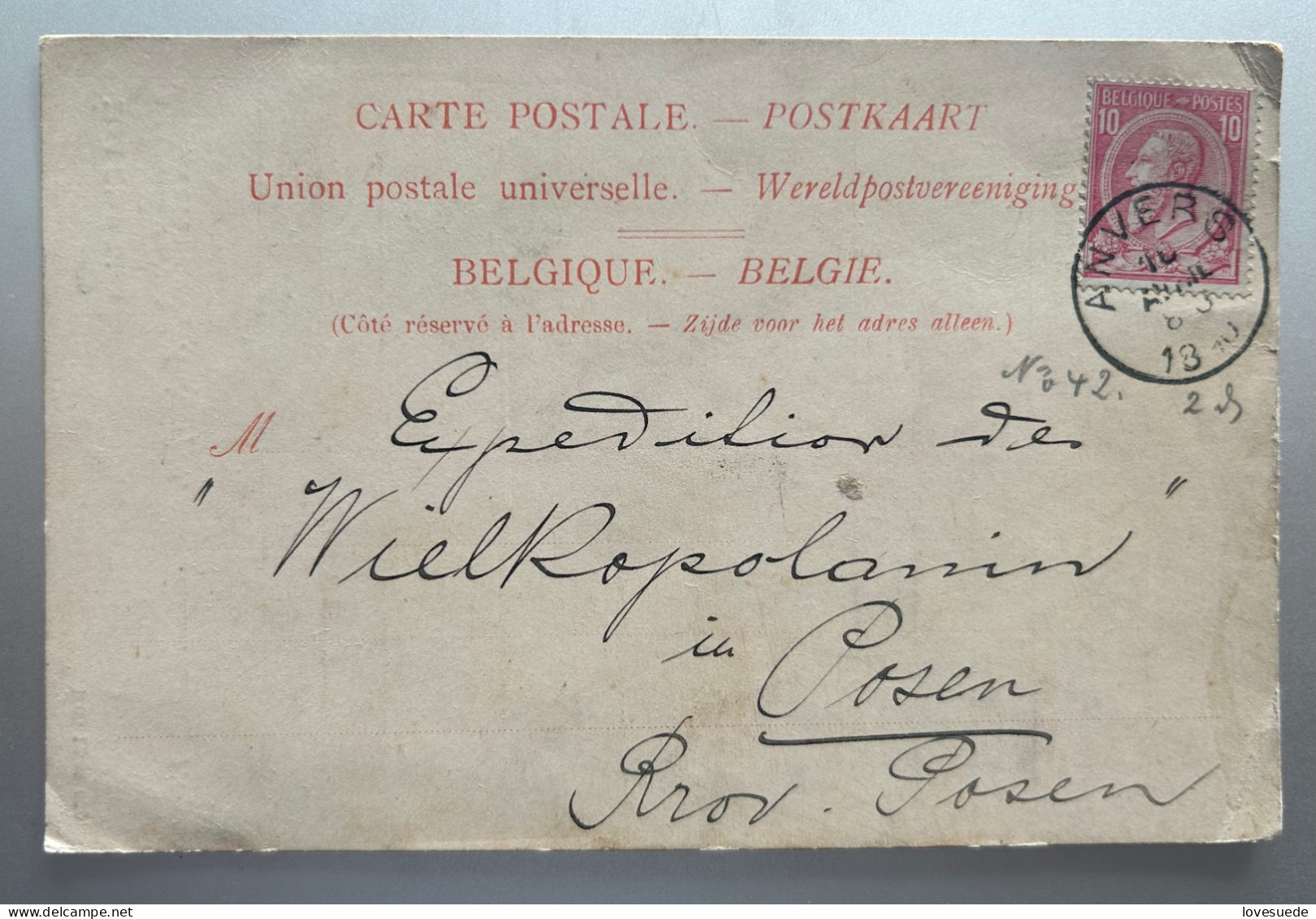 Carte Postale Belgique - Collections & Lots