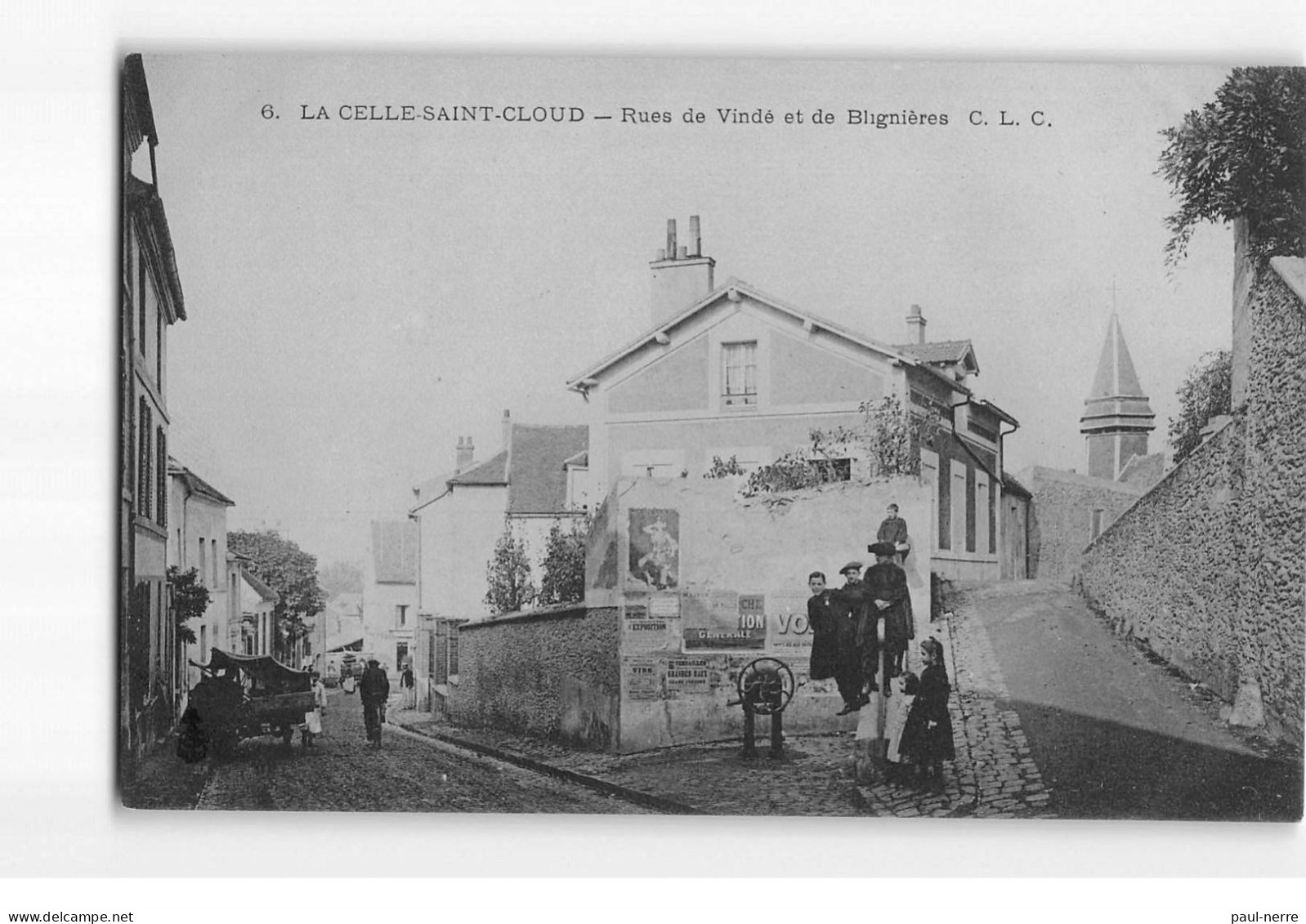 LA CELLE SAINT CLOUD : Rues De Vindé Et De Blignières - Très Bon état - La Celle Saint Cloud