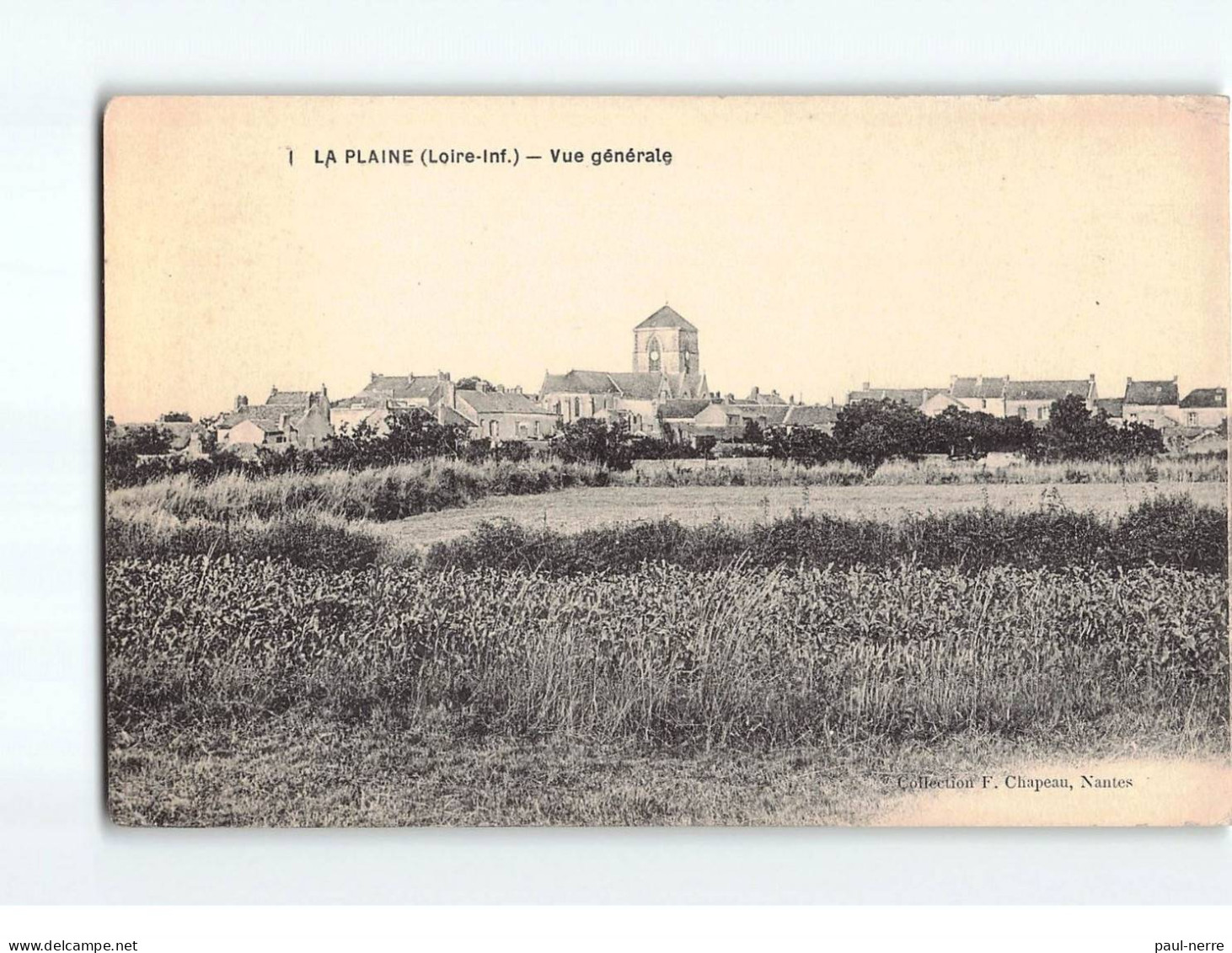 LA PLAINE : Vue Générale - Très Bon état - La-Plaine-sur-Mer