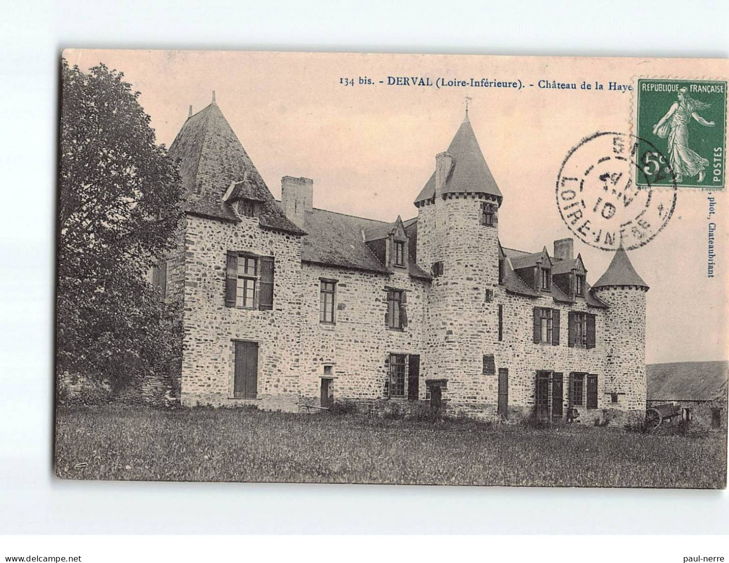 DERVAL : Château De La Haye - Très Bon état - Derval