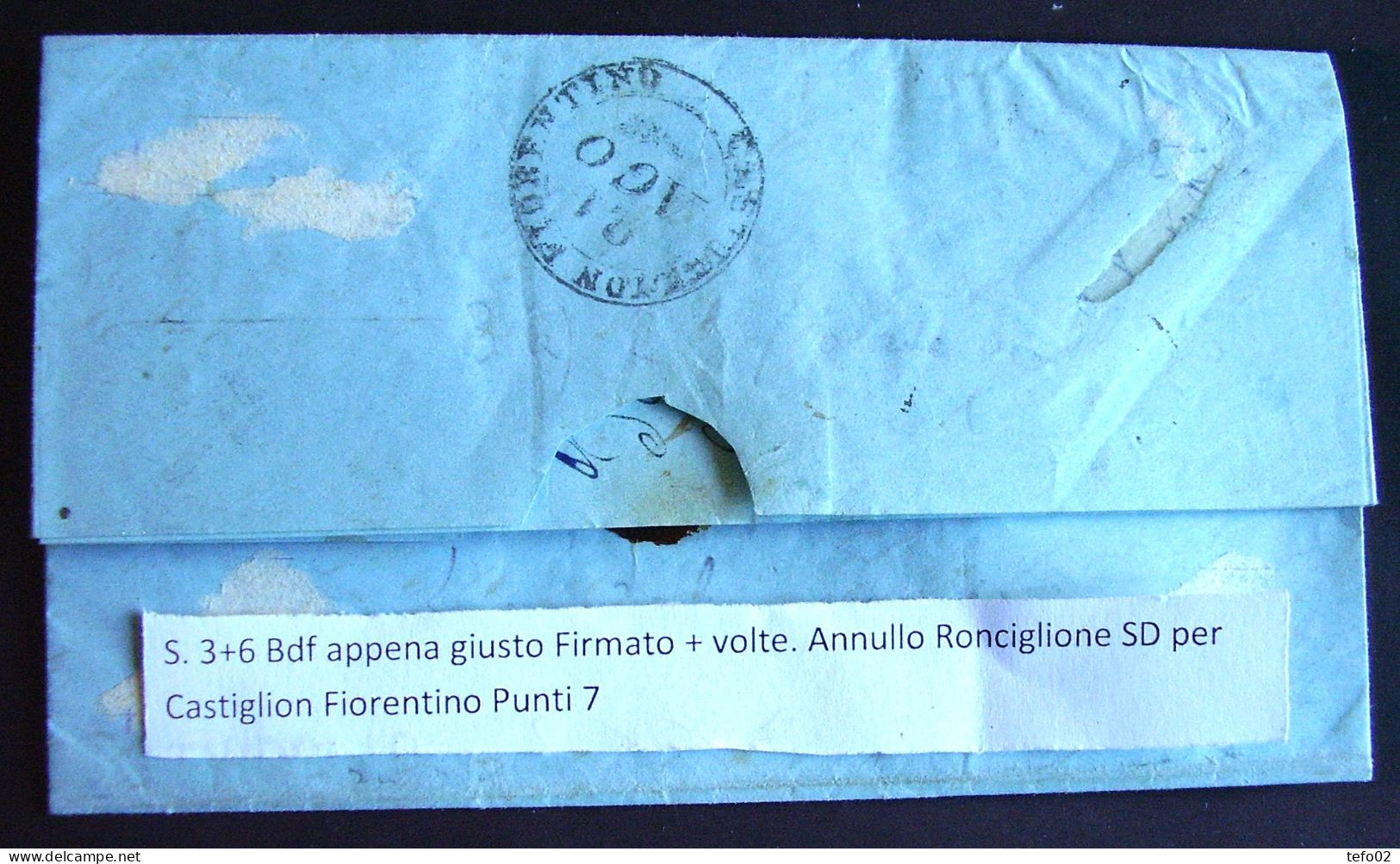 Pontificio. Storia postale. La Direzione postale di Viterbo