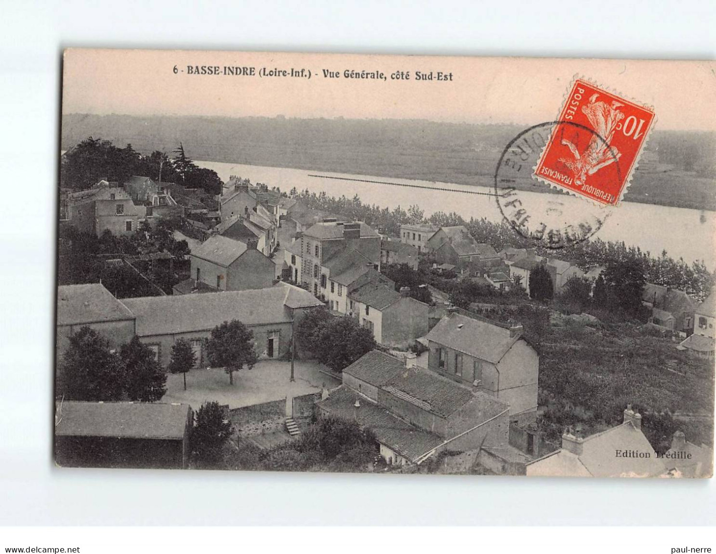 BASSE INDRE : Vue Générale, Côté Sud-Est - Très Bon état - Basse-Indre