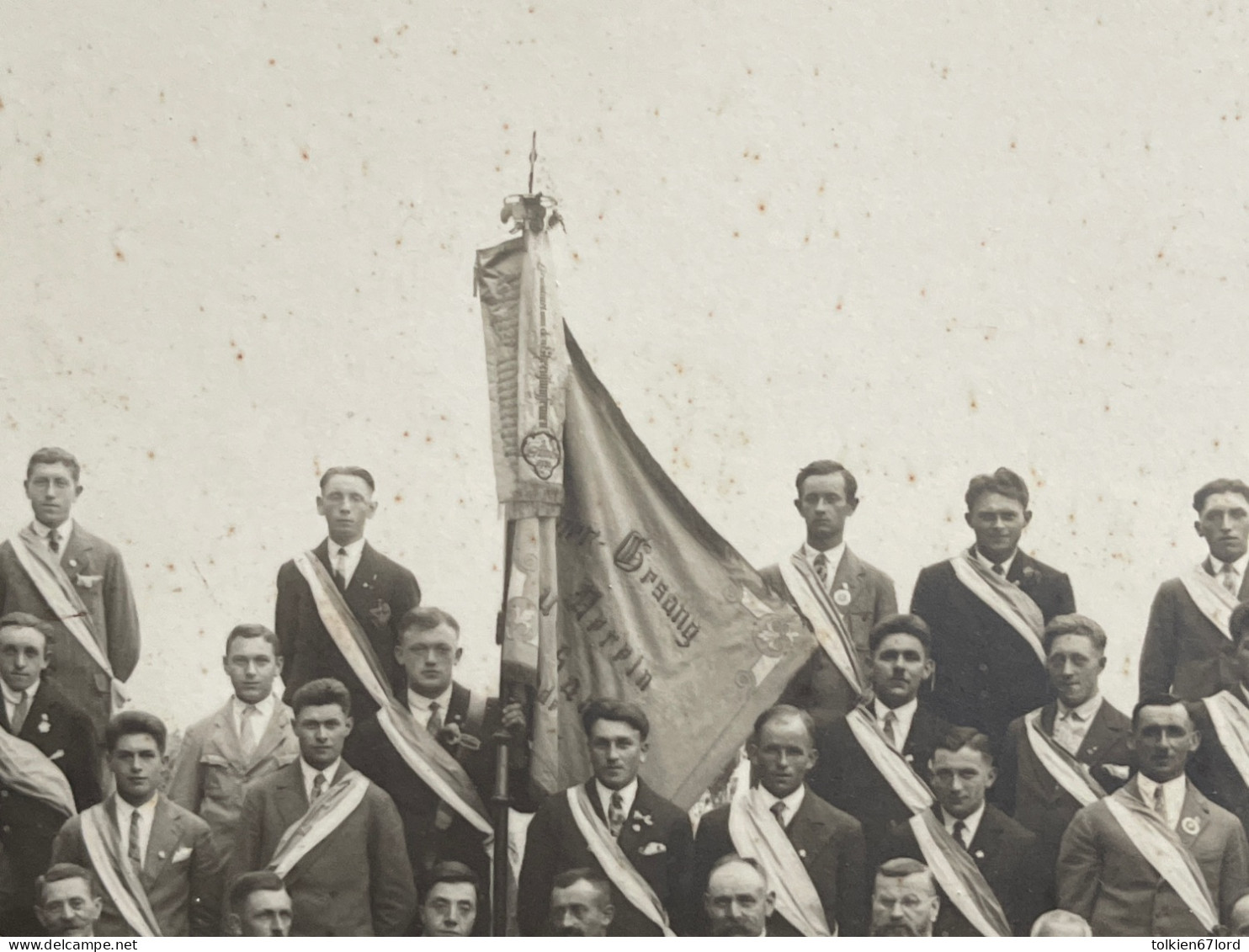 BRETTEN BAUERBACH Männer Gesangverein Erinnerung Stiftungsfest 1930 Ehrenjungfrauen - Bretten