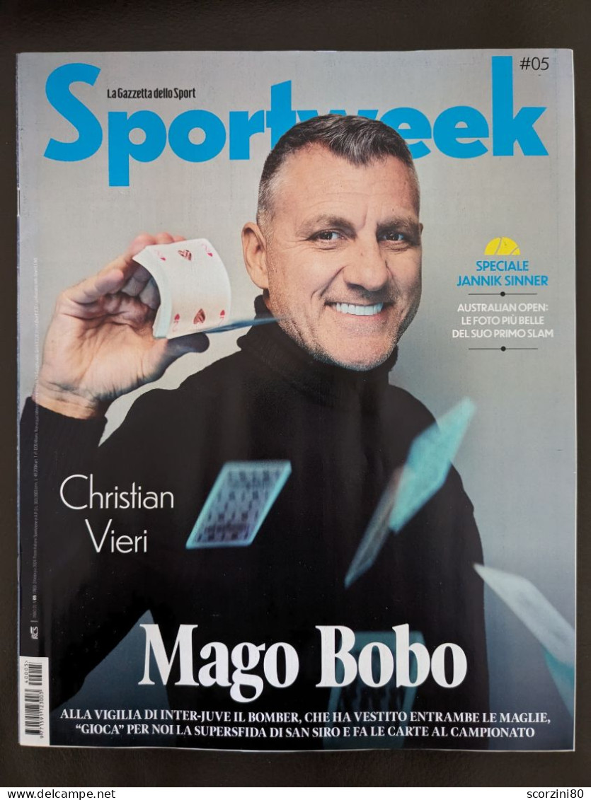 Sport Week N° 1183 (n° 5-2024) Christian Vieri - Sport