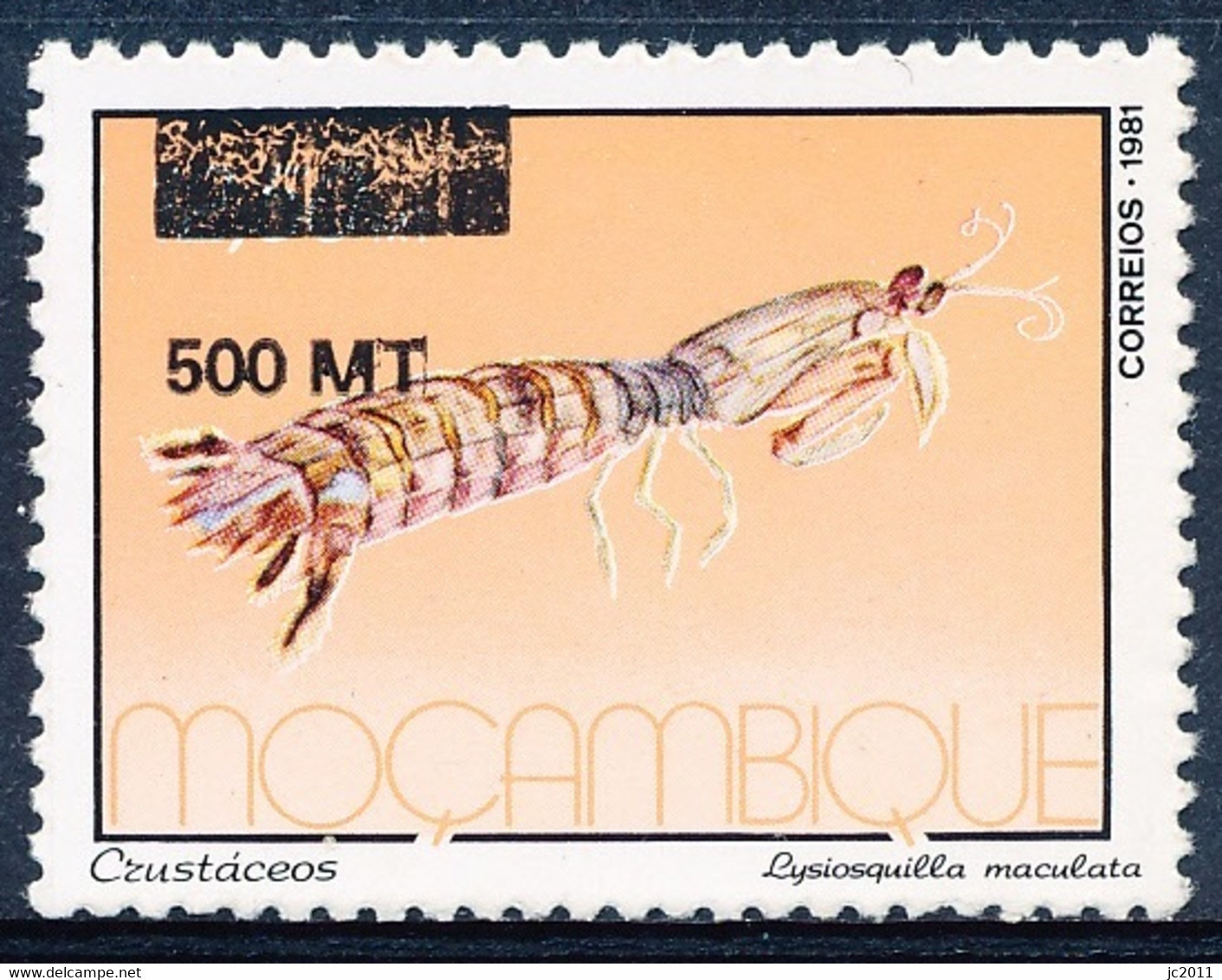 Mozambique - 1995 - 1981 Type - Crustaceans - MNH - Mozambique