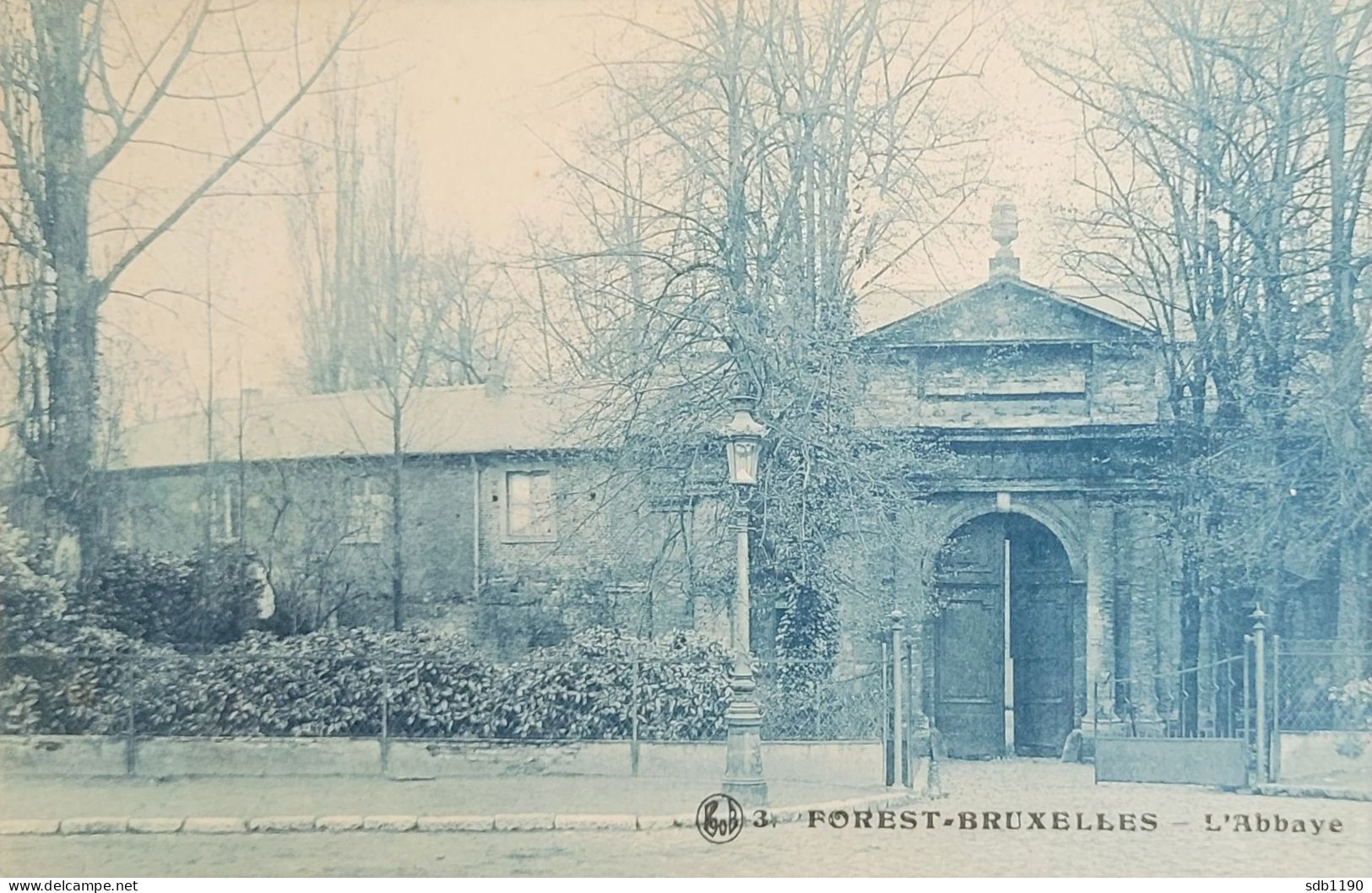 Forest-Bruxelles - L'Abbaye (Rob), Circulée 1920 - Forest - Vorst