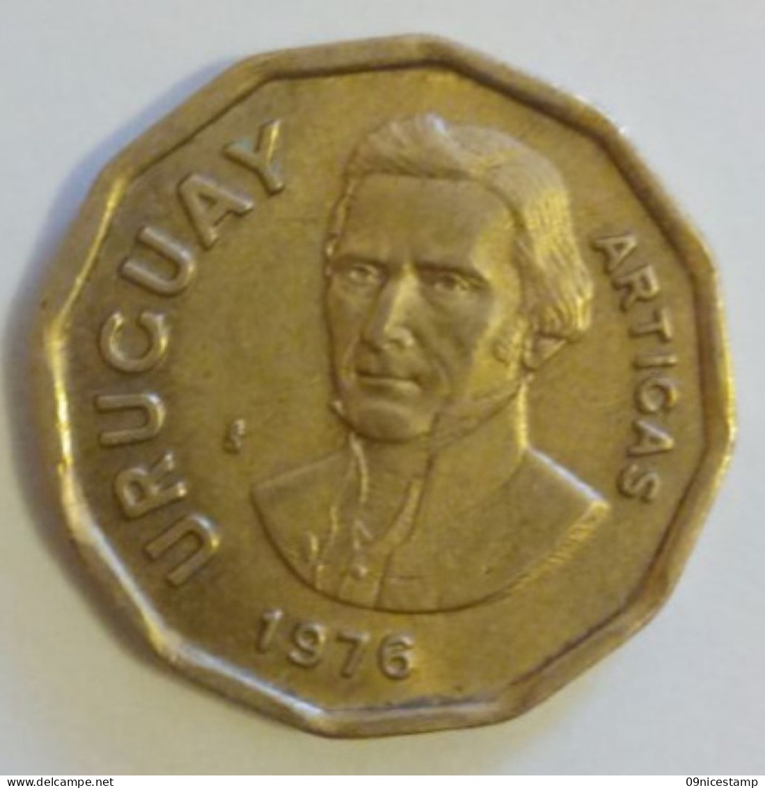 Uruguay, Year 1976, Used; 1 Peso - Uruguay