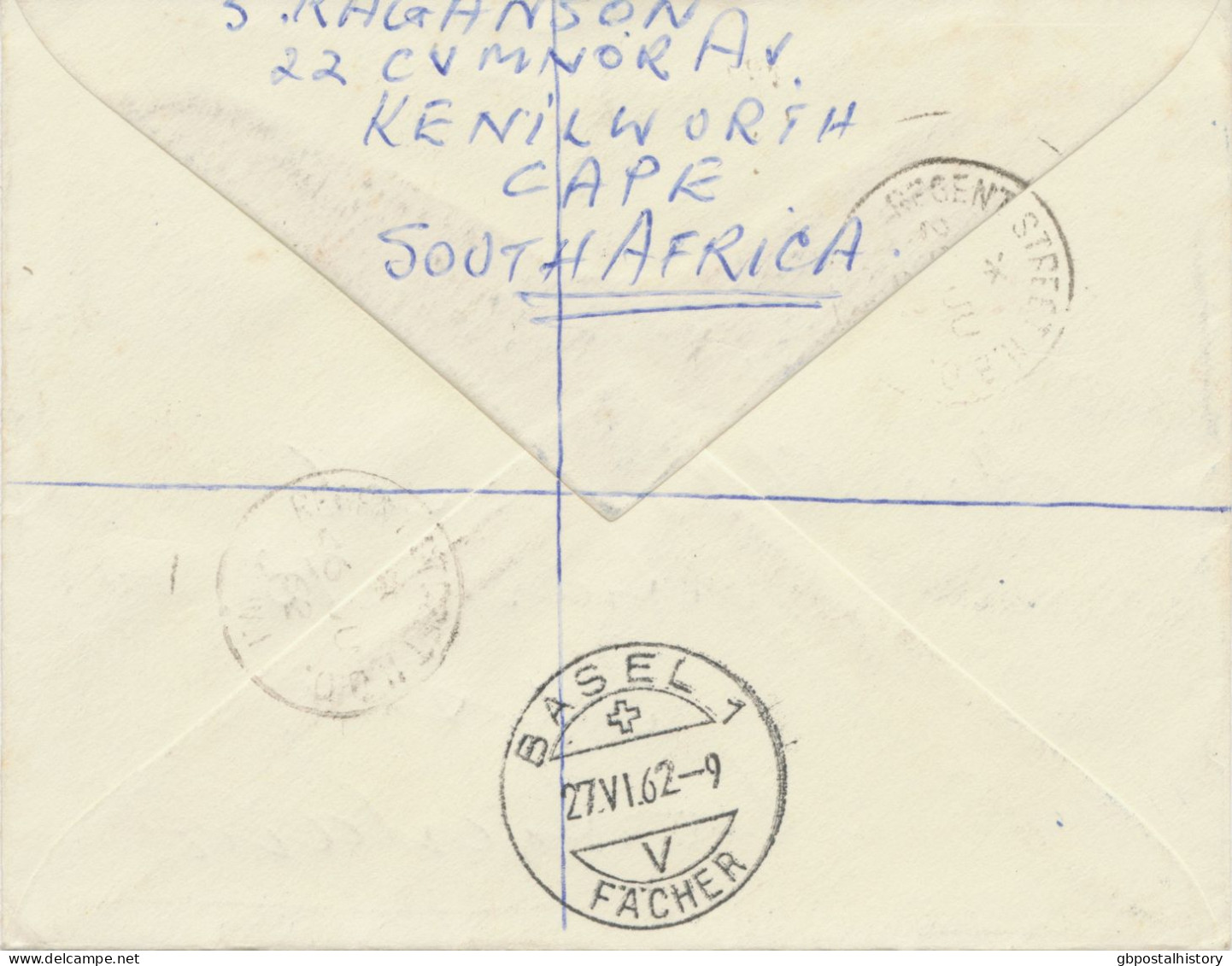 GB 1962, QEII Wilding 1sh (2x) Rare Multiple Postage On Registered Air Mail Cover With R-Label „London, S.W.88“ To BASEL - Entiers Postaux