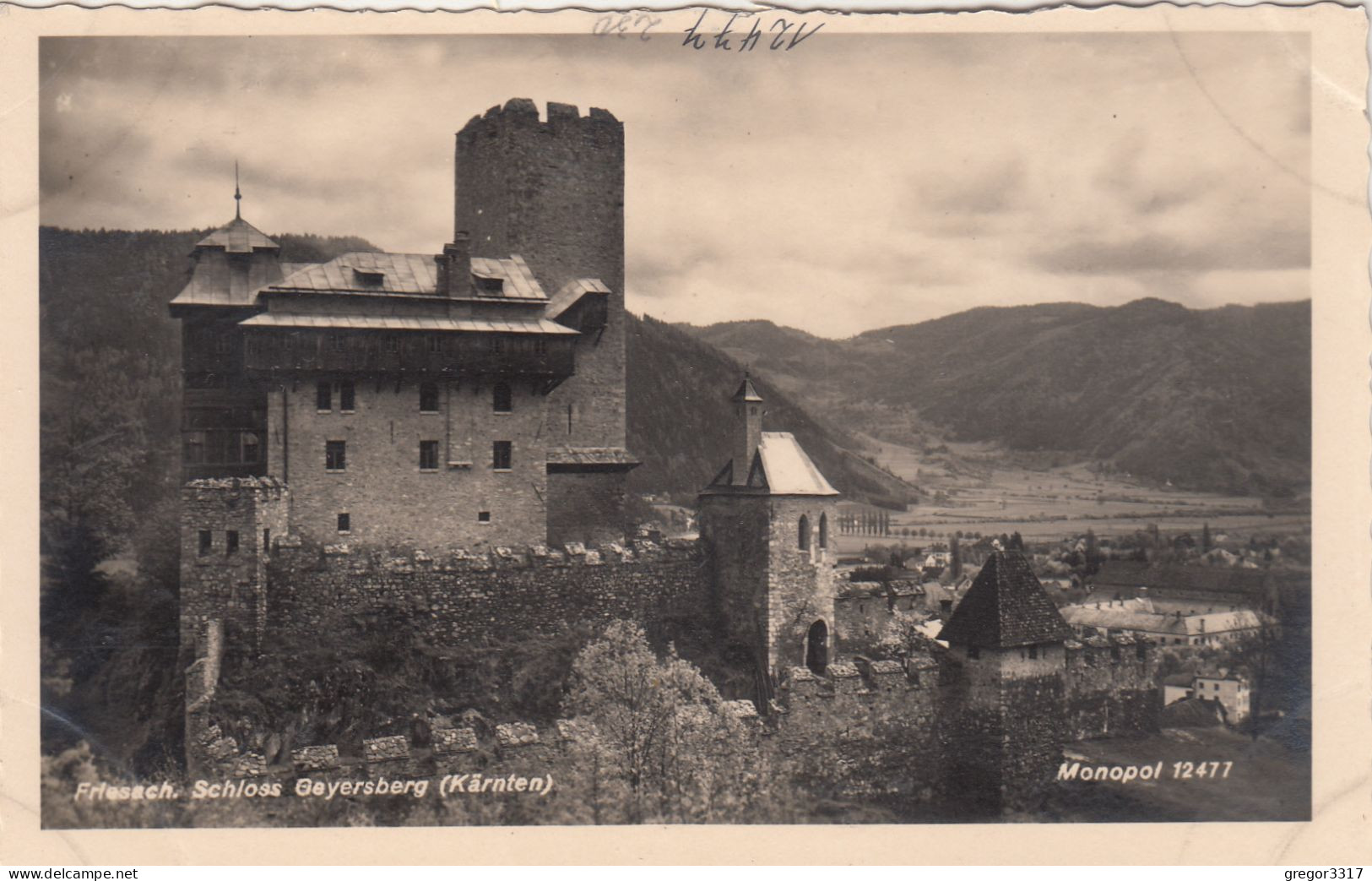 E3795) FRIESACH - Schloss GEYERBERG - Kärnten - Tolle FOTO AK Alt ! - Friesach