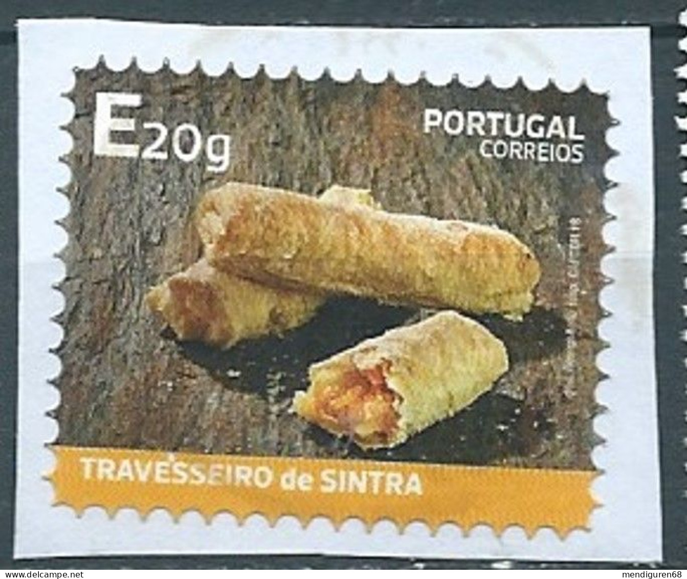 PORTUGAL 2018 SINTRA PILLOW USED ON PAPER MI 3984 YT 4324 SG 4564 - Usado