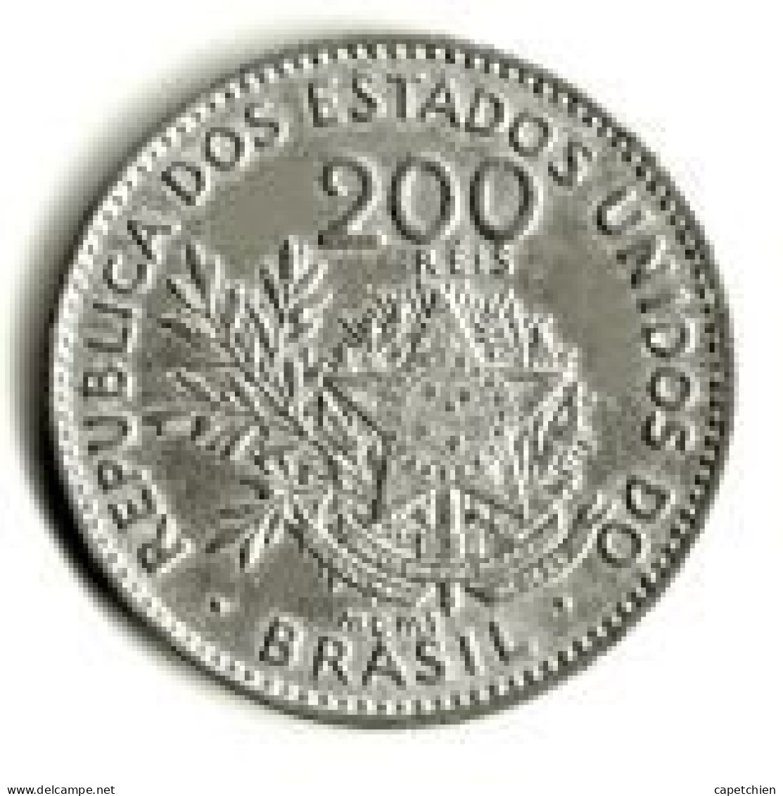 BRESIL / REPUBLICA DOS ESTADOS DO BRAZIL / 200 REIS / 1901 - Brasilien