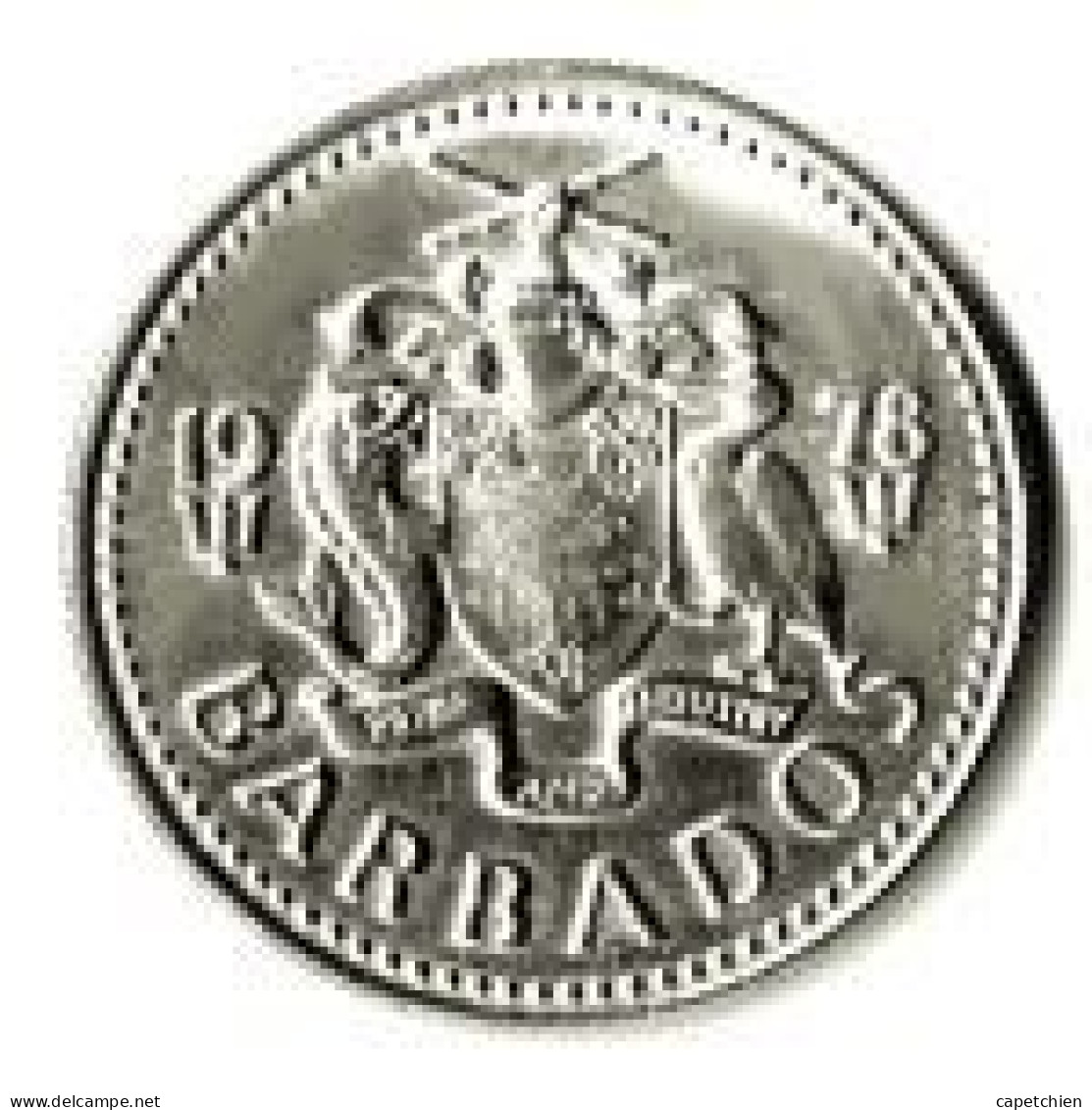 BARBADES / 25 CENTS / 1978 - Barbados