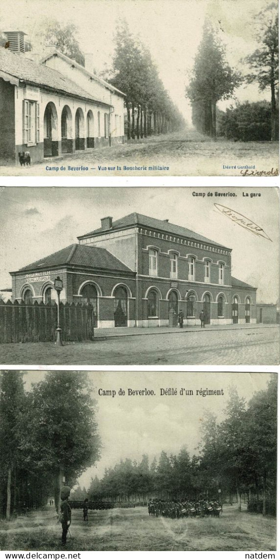 Bourg- Leopold, Leopoldsburg, Camp De Beverloo, Lot De 10 Cartes - Leopoldsburg