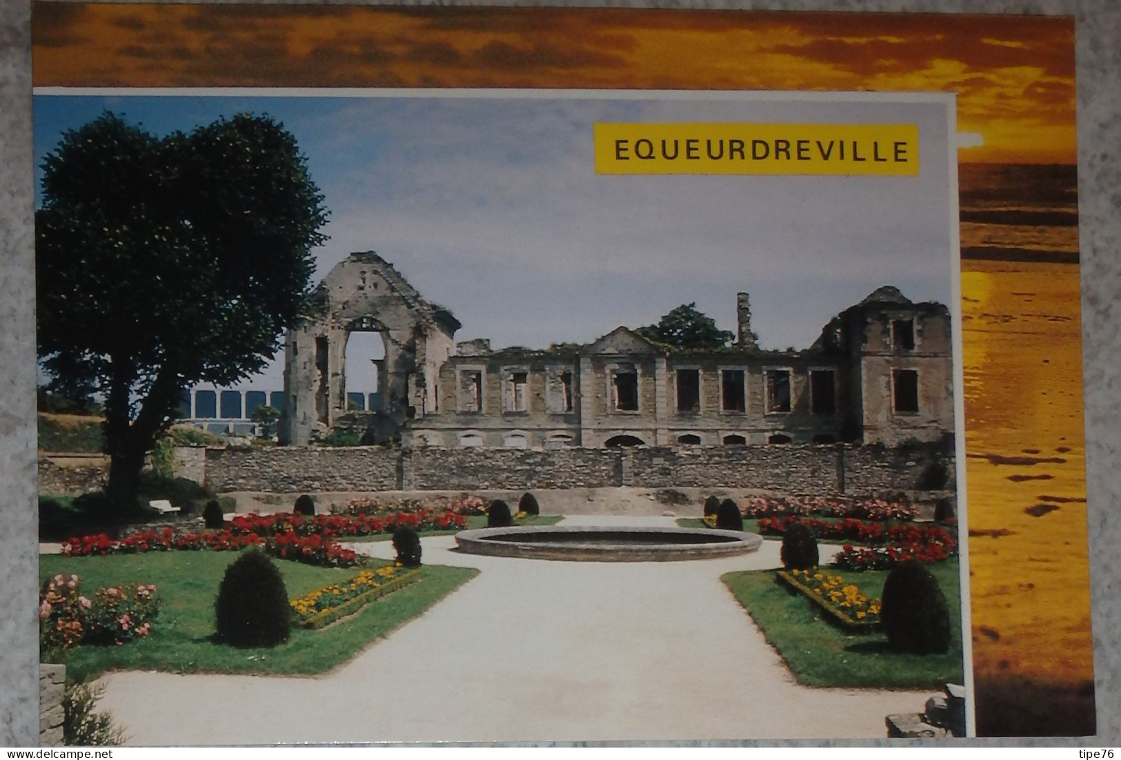 50 Manche CPM Equeurdreville L'ancienne Abbaye Et Ses Jardins - Equeurdreville