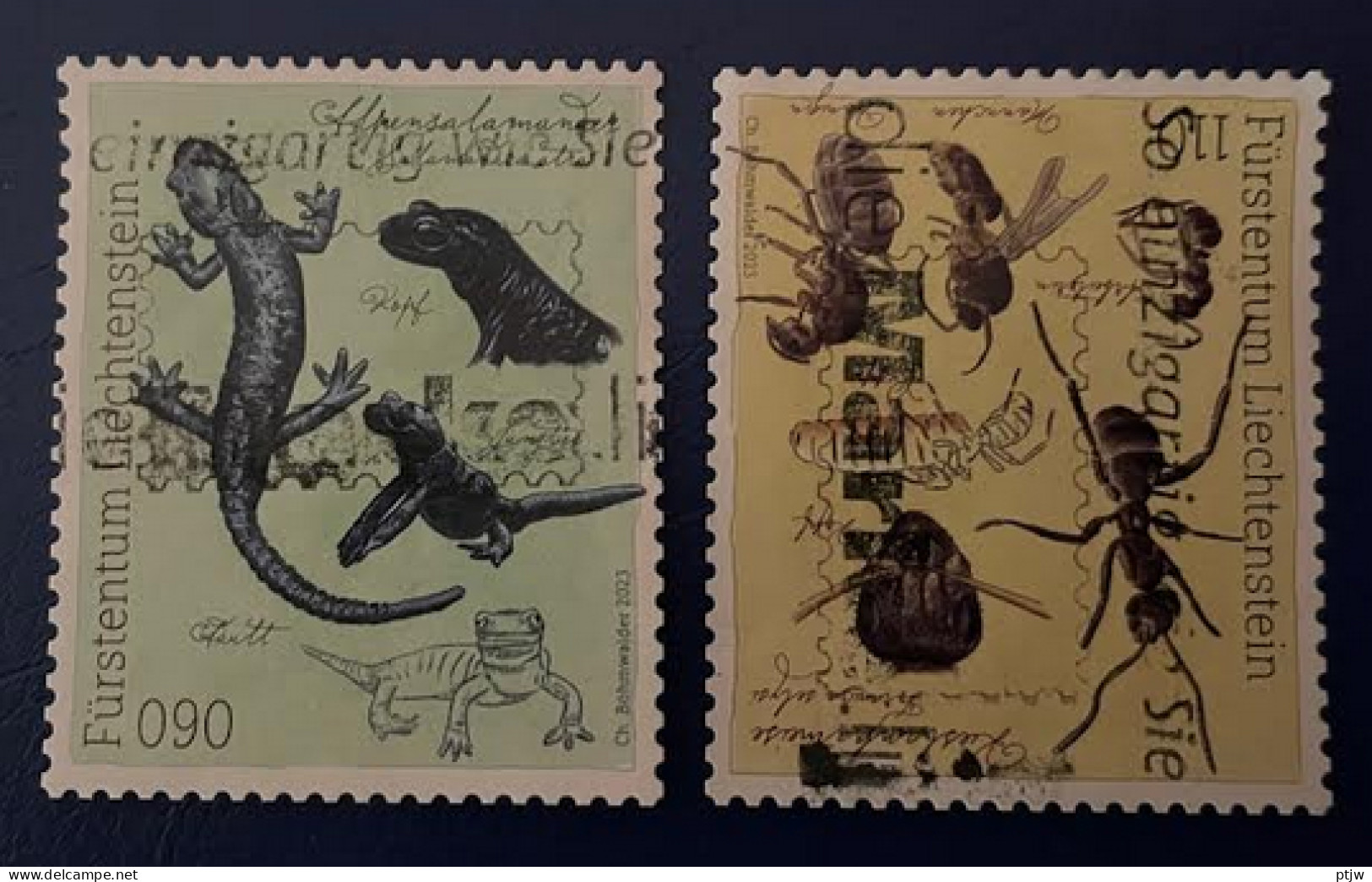 Stamp Of Liechtenstein 2023: Used  Gestempelt Timbre Oblitere - Animals - Gebruikt