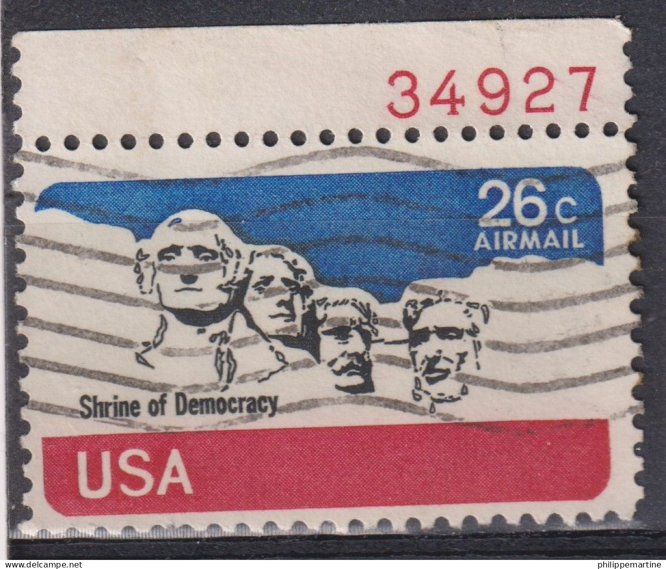 Etats Unis 1974 - Poste Aérienne YT 81 (o) - 3a. 1961-… Oblitérés